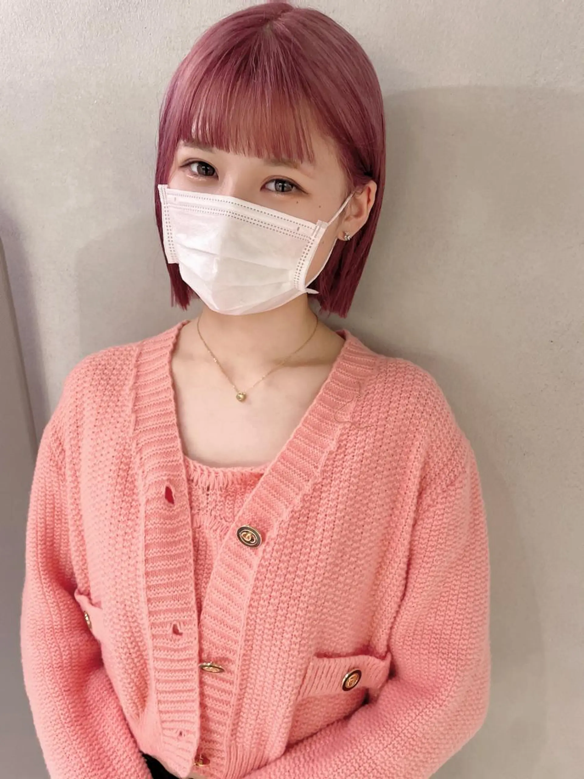 ミディアム カラー 心斎橋/ブリーチ minamiのヘアスタイル