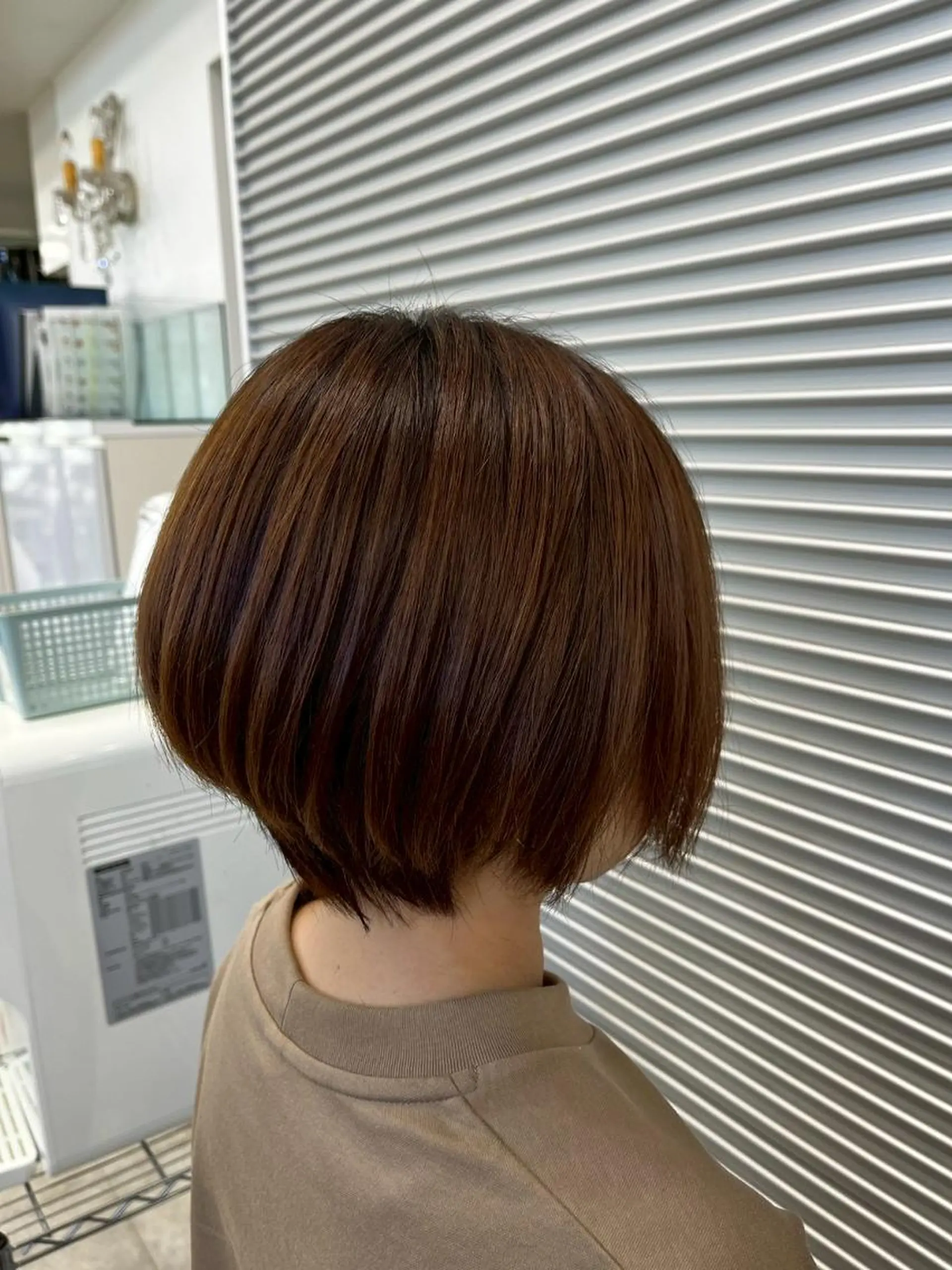 ショート ショートヘア ヘアカラー archange アルカンジュのヘアスタイル