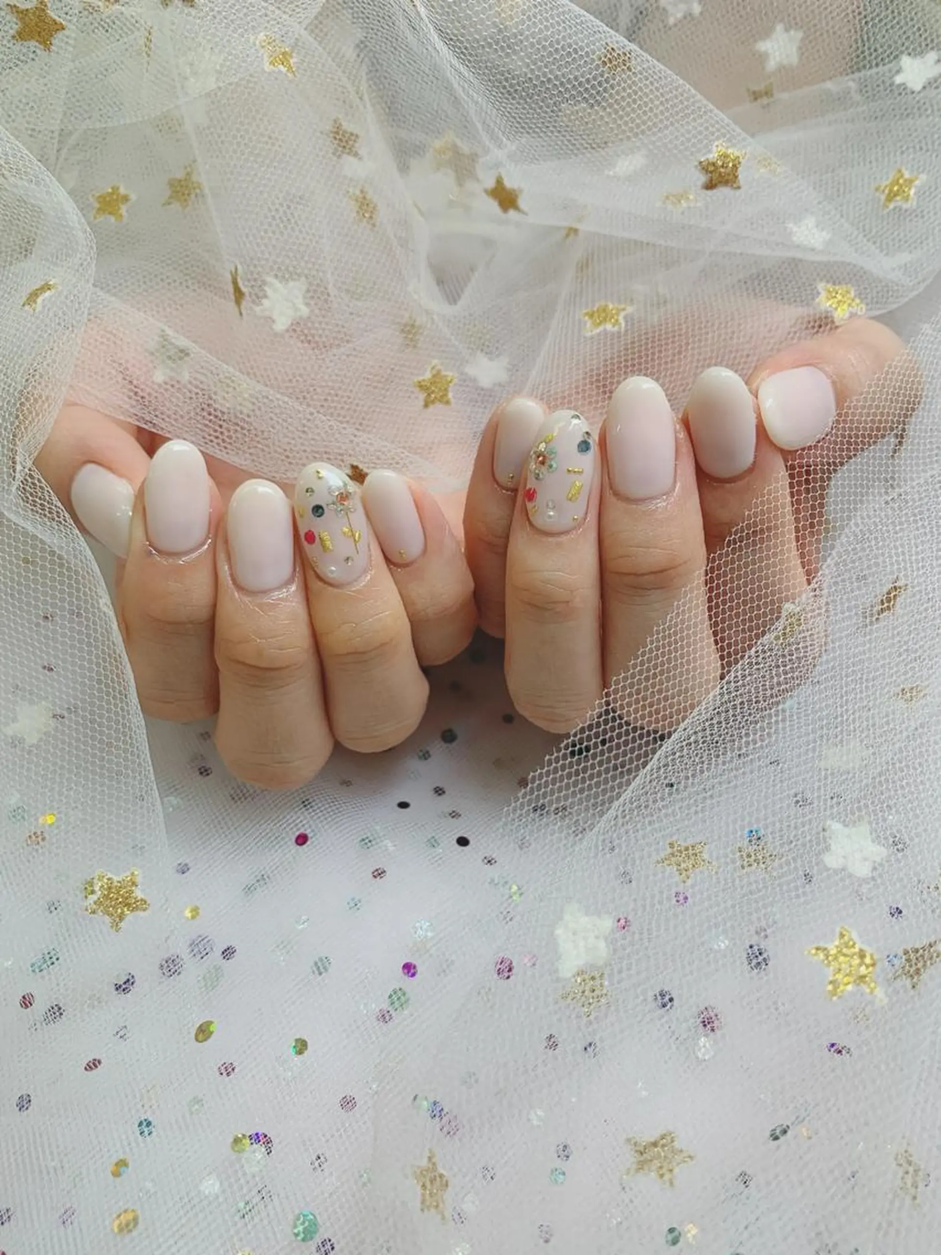 ネイル 🦋ネイルサロン ブラン🌈ゆりのネイルデザイン