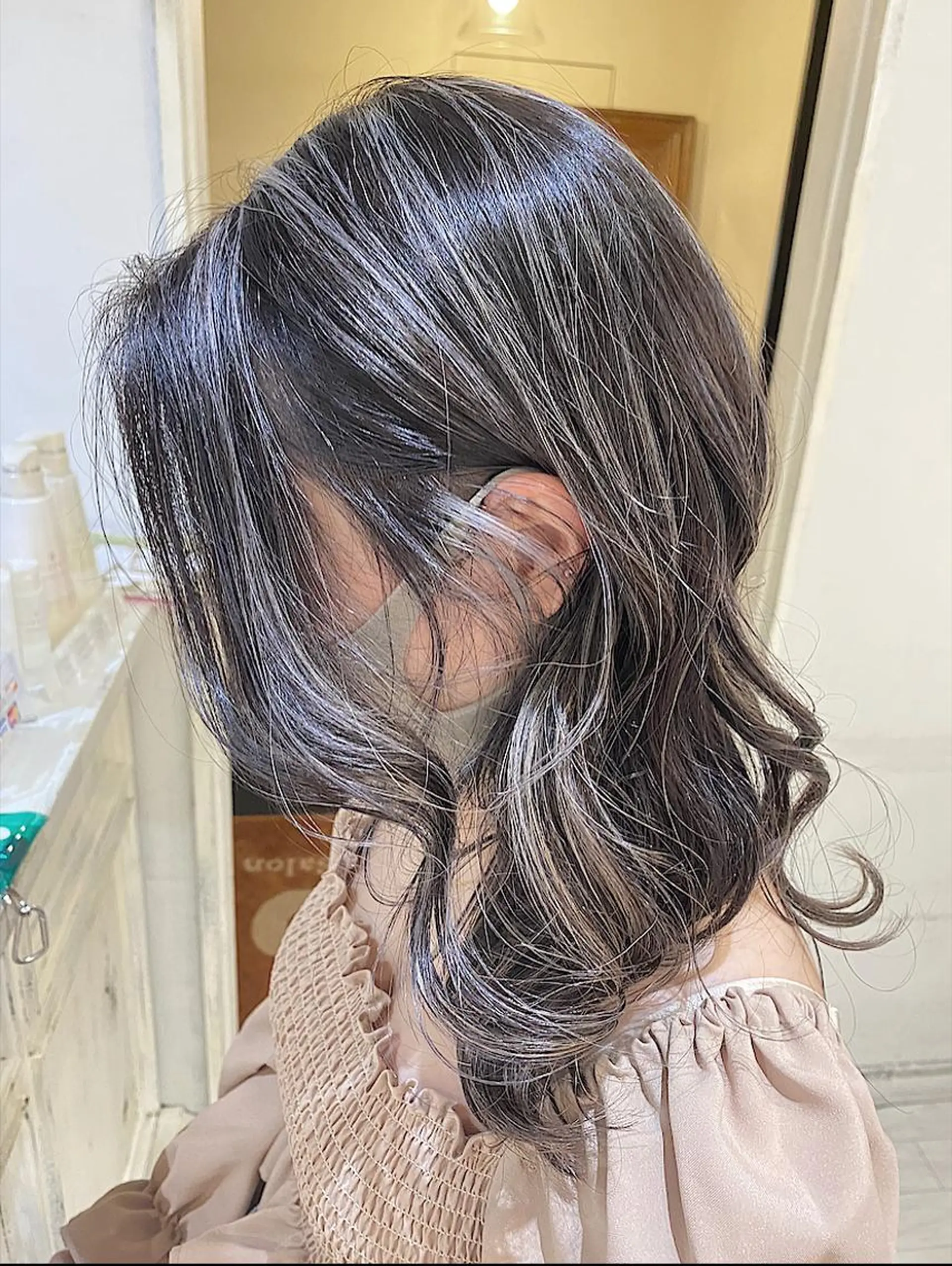 ミディアム カラー カット ヘアカラー トリートメント Fbeauty所属・ブリーチ koheiのヘアスタイル