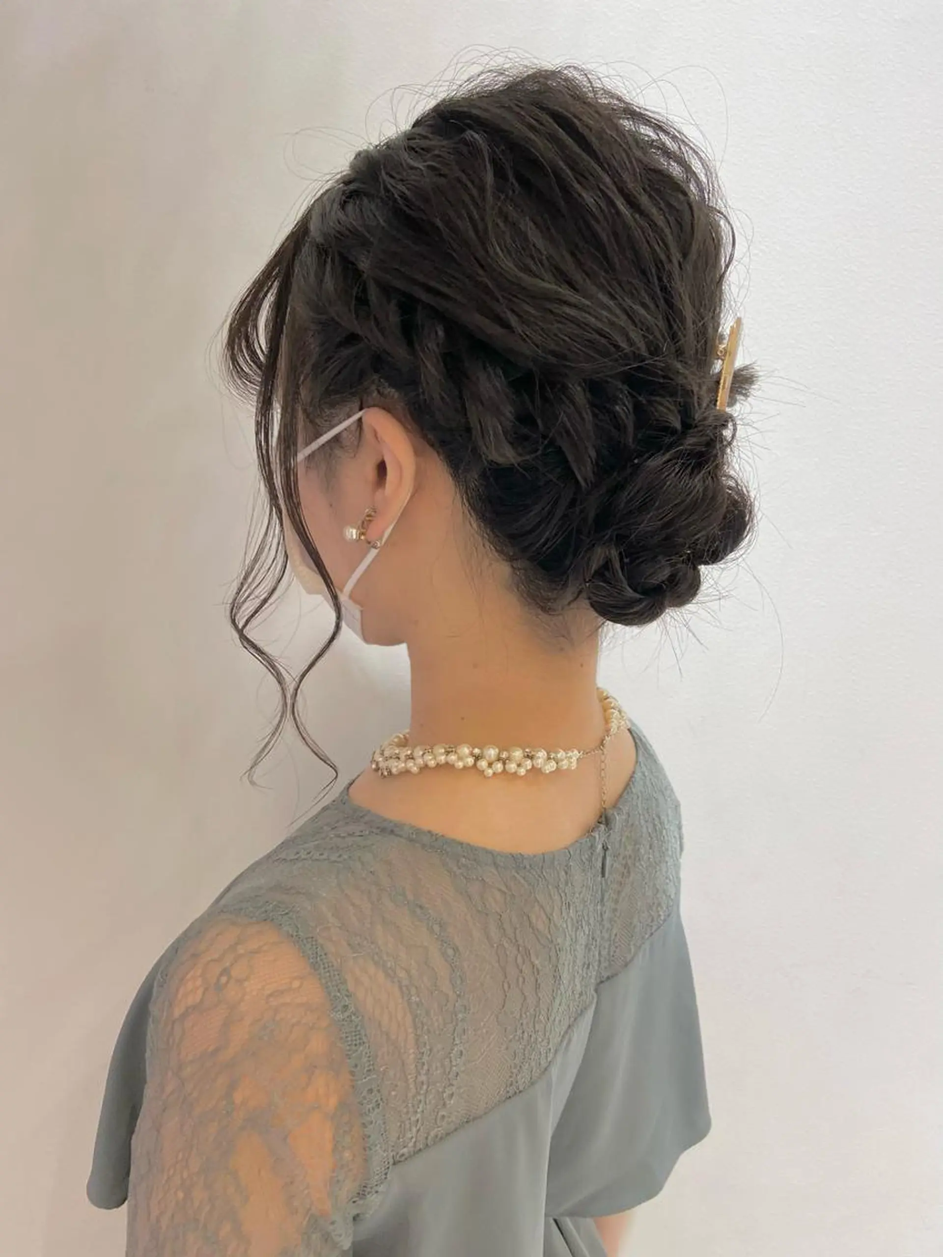 ミディアム ヘアアレンジ ヘアセット 🐺ウルフ/レイヤー 似合わせ‎🤍沙羅のヘアスタイル