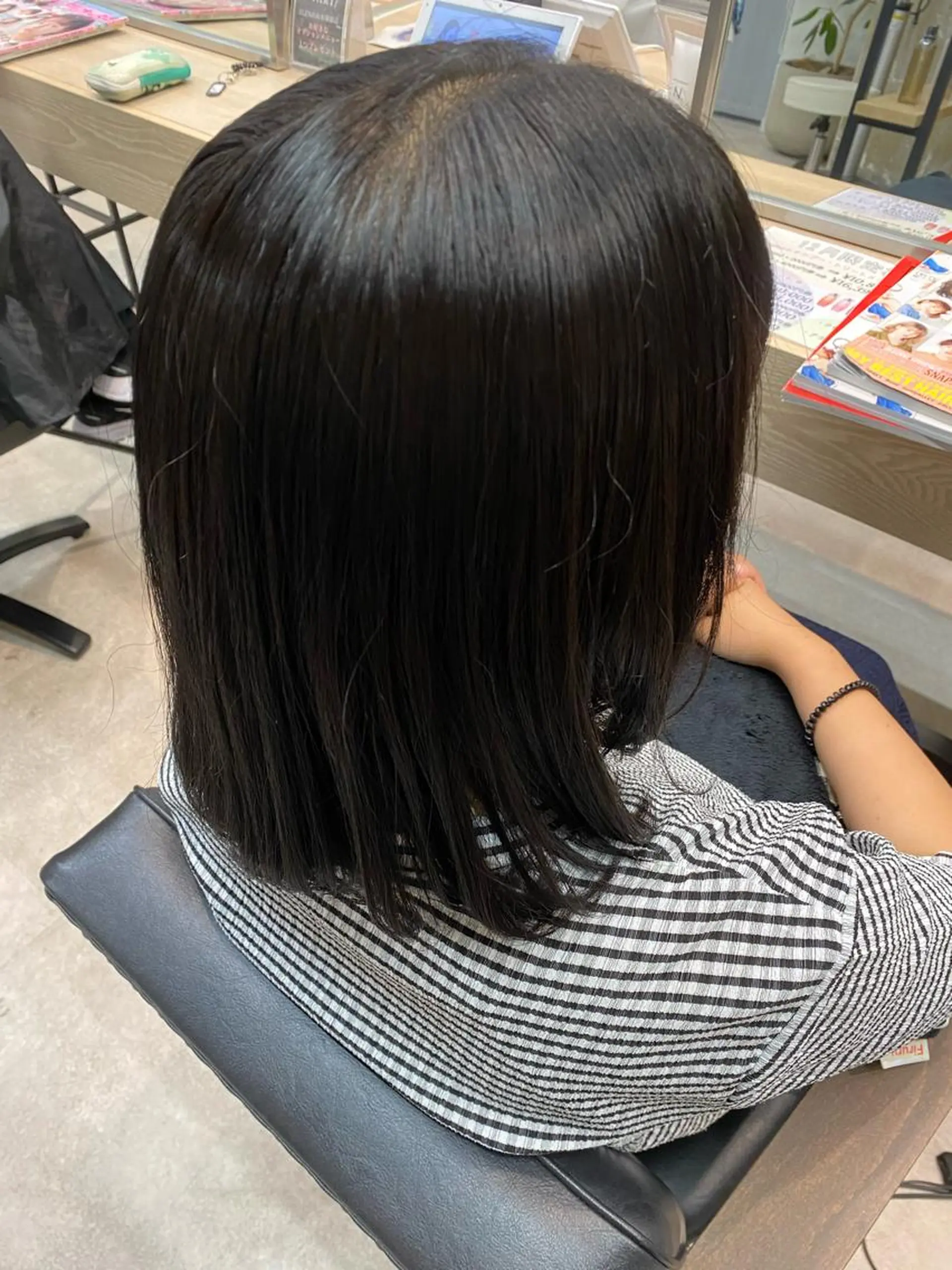 ミディアム Misaki ║ツヤカラーのヘアスタイル