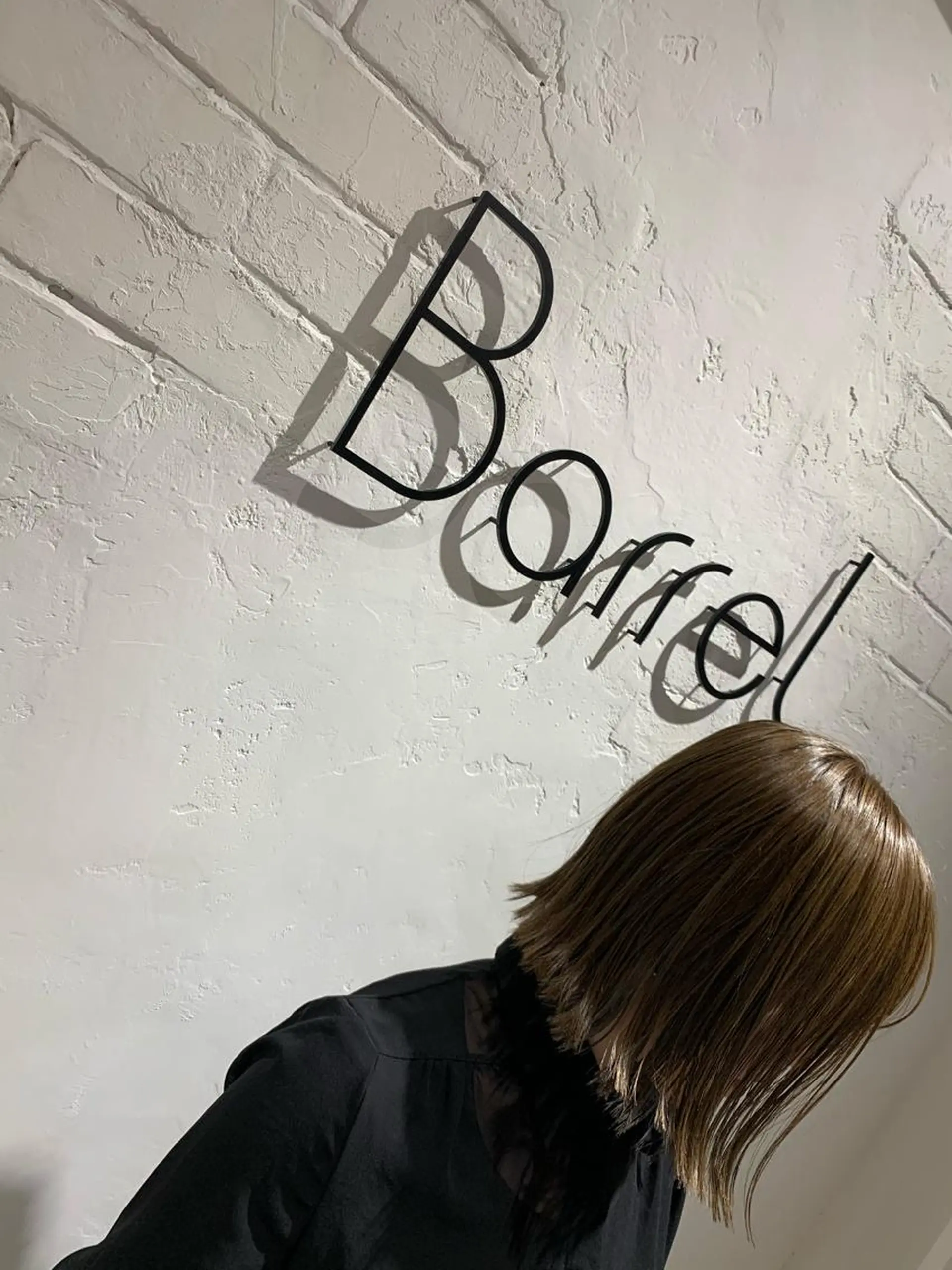 ミディアム カラー カット ヘアカラー トリートメント ayano ．のヘアスタイル