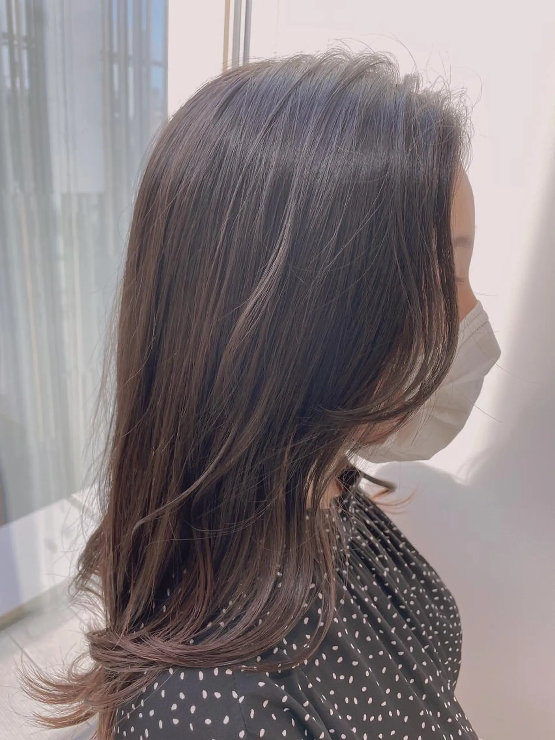 セミロング レイヤーカット カット トリートメント 🦖鶴岡香純🦖 産休中のヘアスタイル