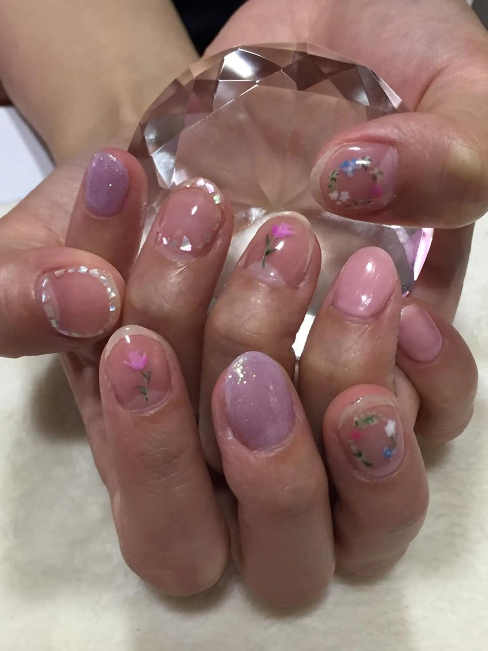 ネイル Sympa 𝓜iwako🐰ᩚのネイルデザイン