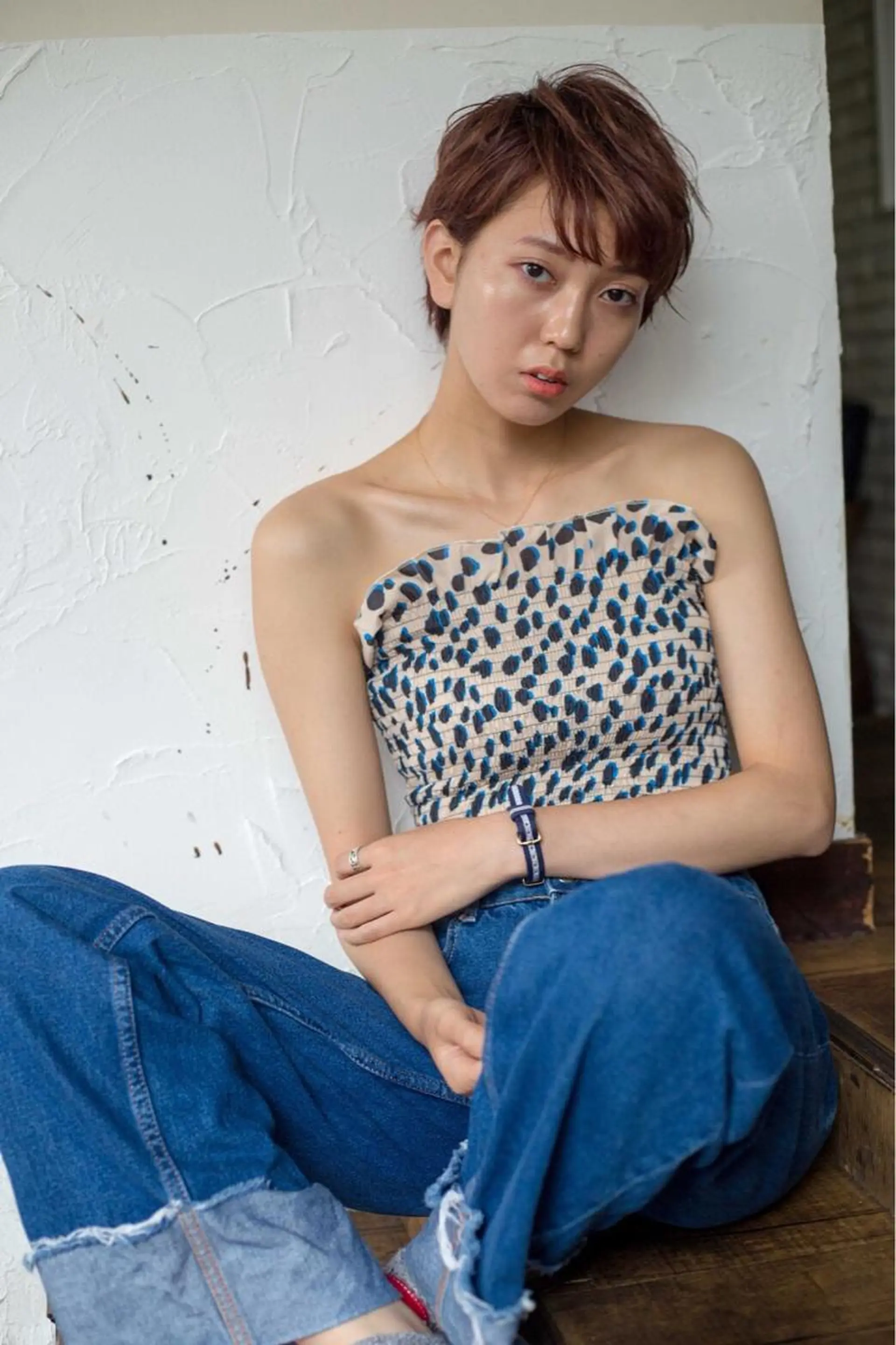 ショート カラー 髪質改善/縮毛矯正/ ボブ/店長/槌矢圭悟のヘアスタイル