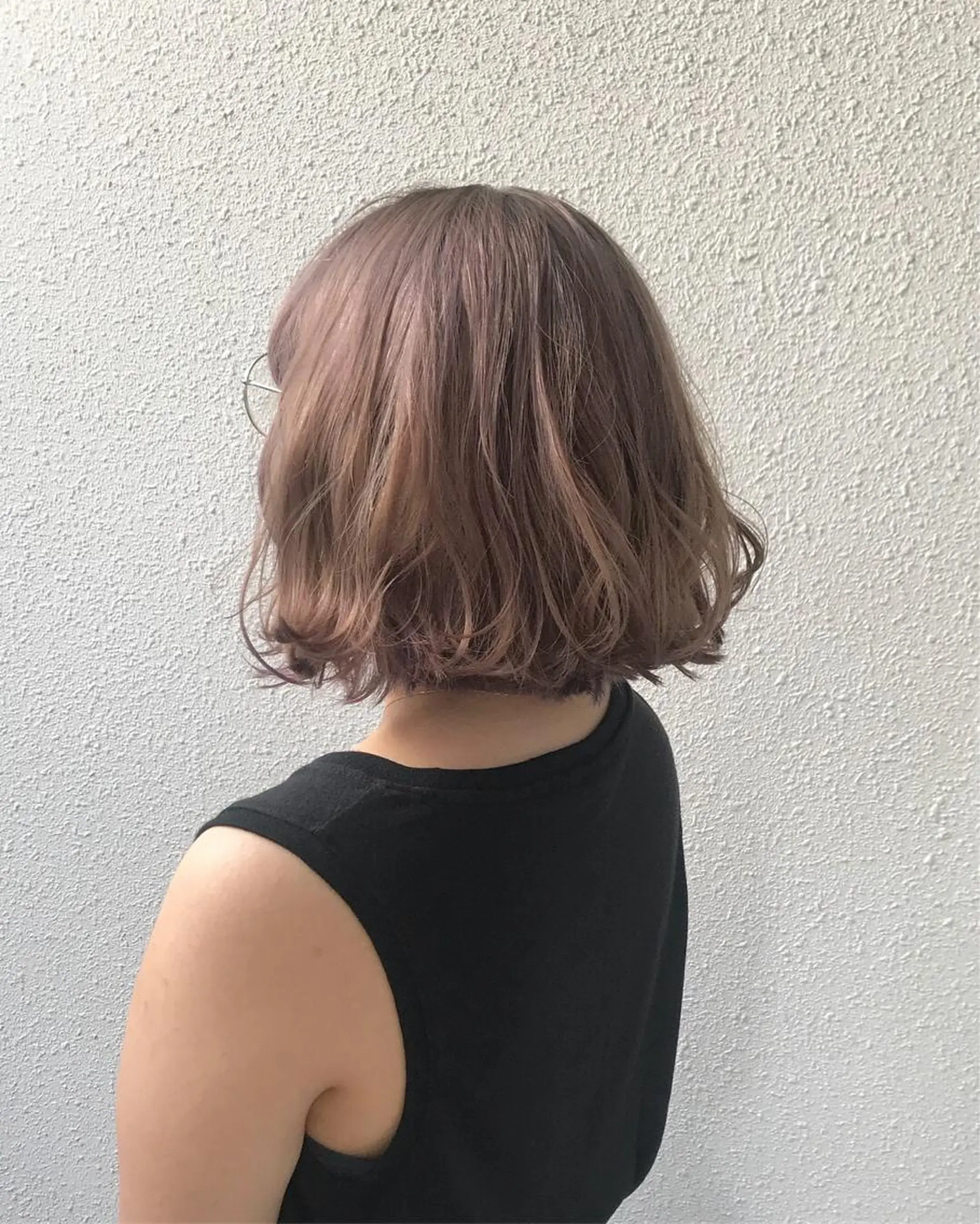 ショート カラー ブリーチ ピンクカラー インナーカラー/天神 ブリーチ/吉田のヘアスタイル