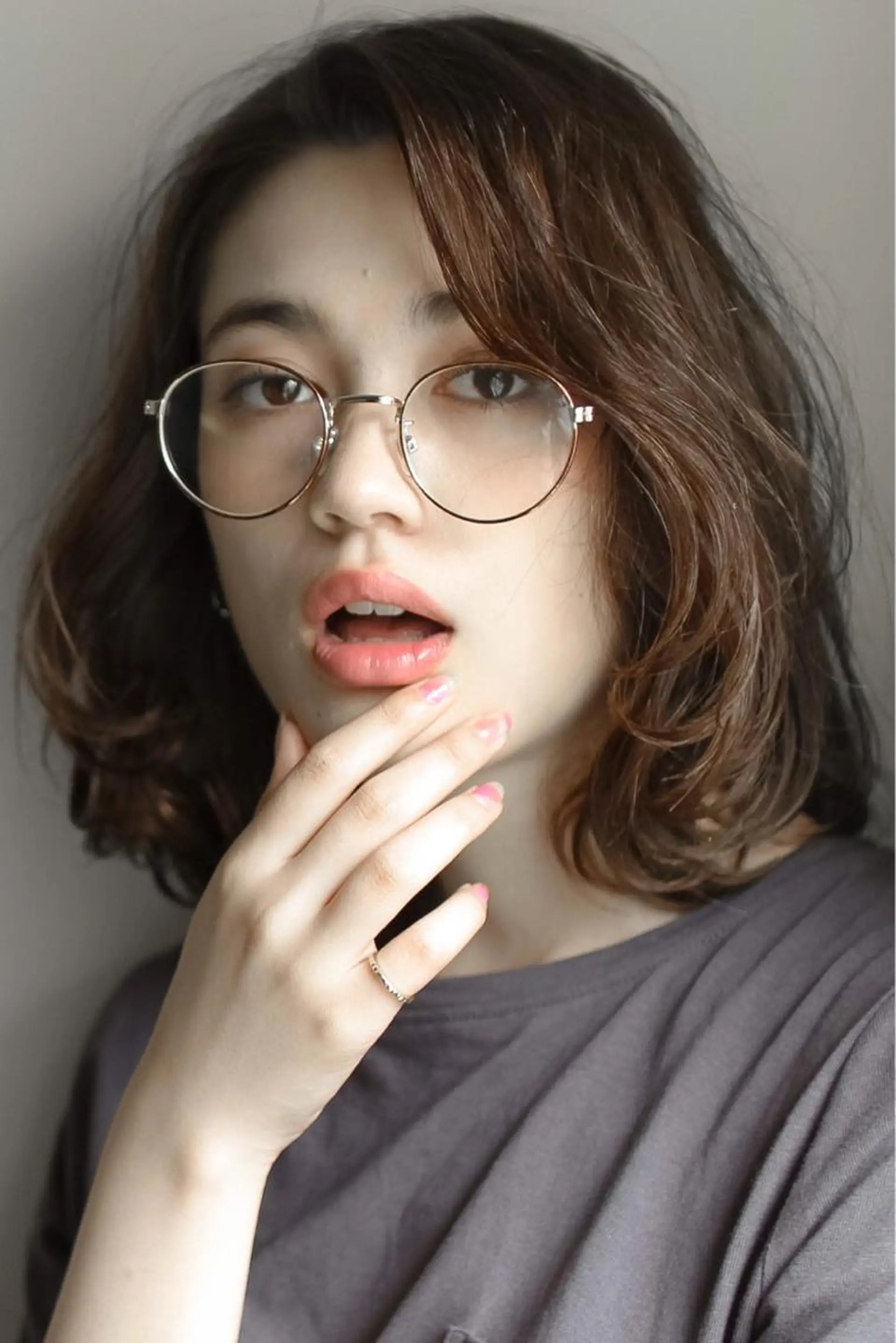 ミディアム 下北沢 soiのヘアスタイル