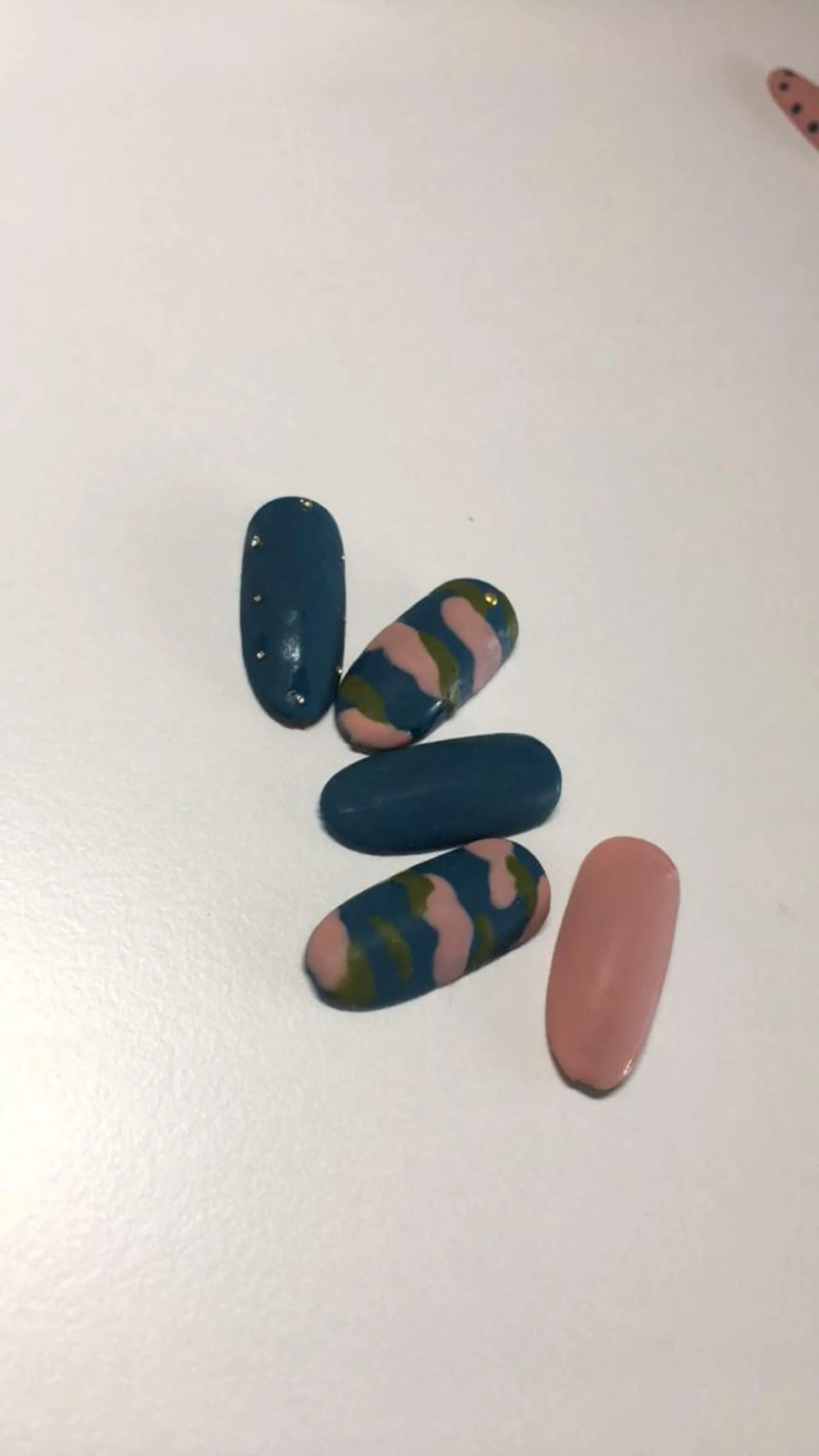 ネイル マットネイル ma cherieのネイルデザイン