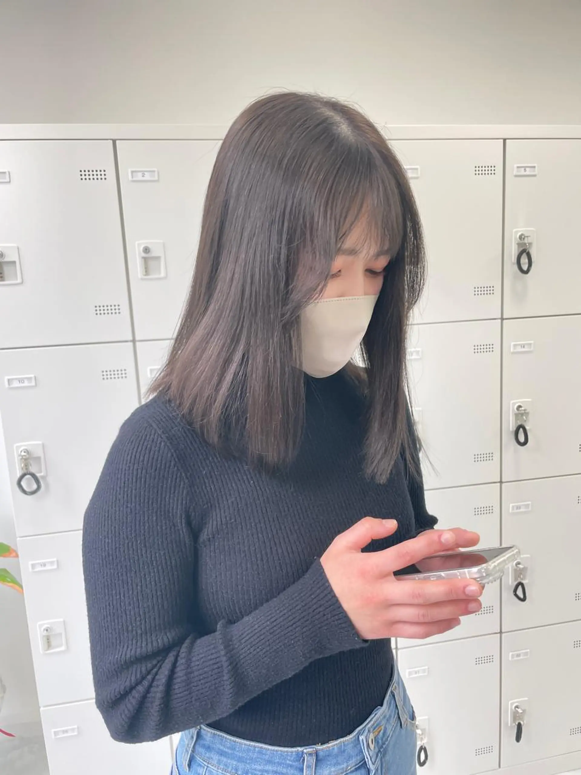 ショート ヘアカラー MOE 福岡韓国ヘア✧︎のヘアスタイル