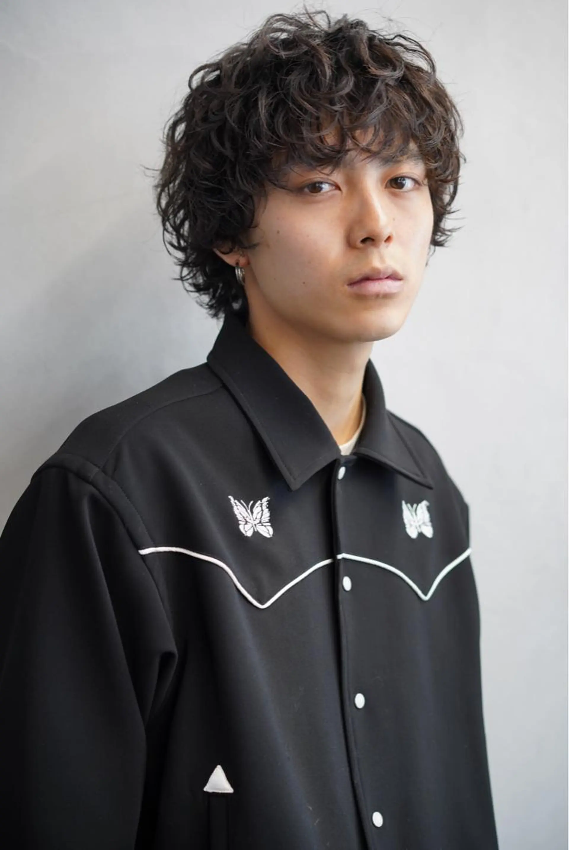 パーマ メンズ メンズパーマ ツイストスパイラルパーマ 波巻きパーマ ニュアンスパーマ スパイラルパーマ fifth リュウセイのヘアスタイル