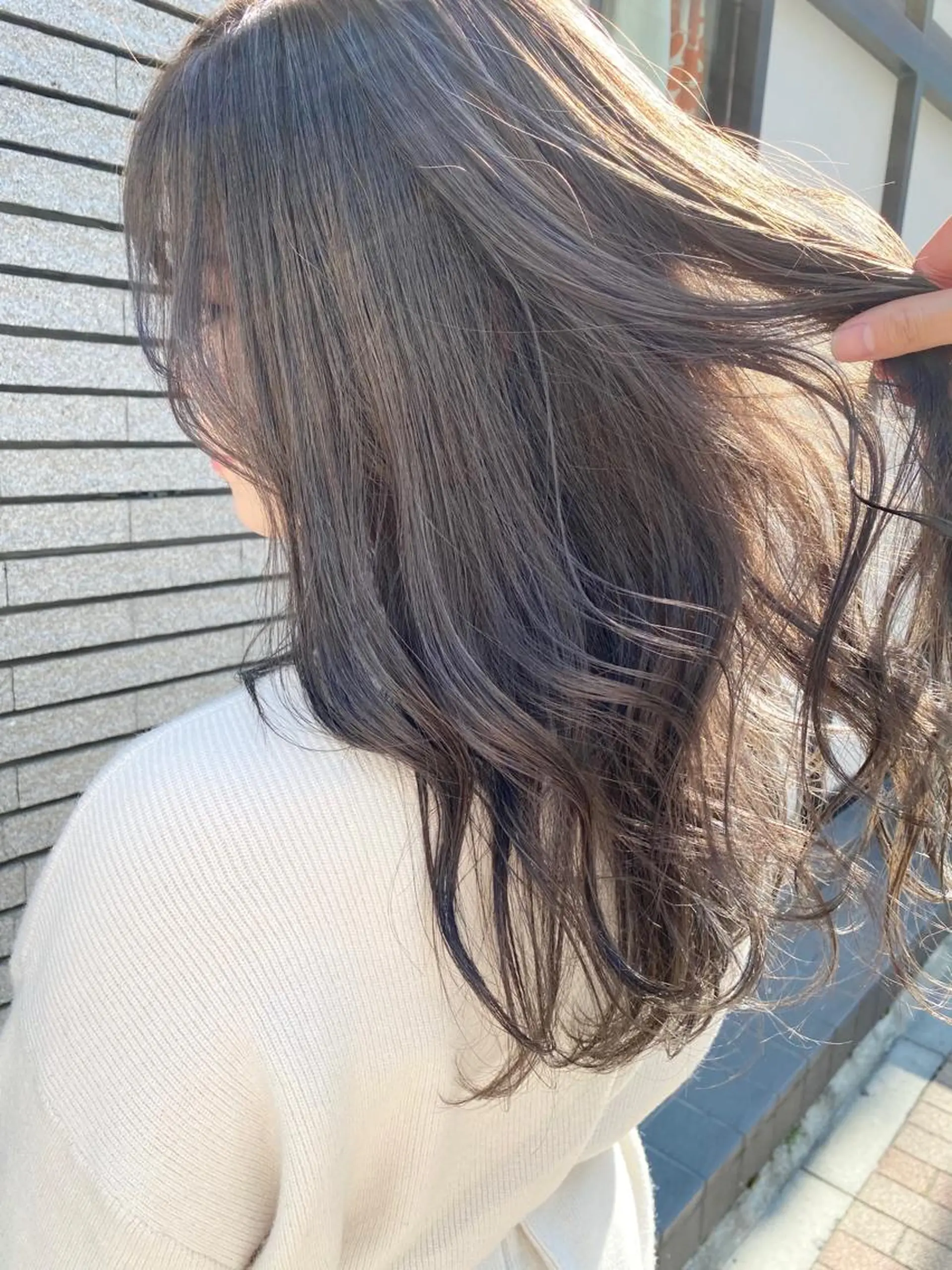 ロング カラー パーマ ヘアアレンジ メンズ マツエク・マツパ 💎耳ツボジュエリー ×銀座美容室💎のヘアスタイル