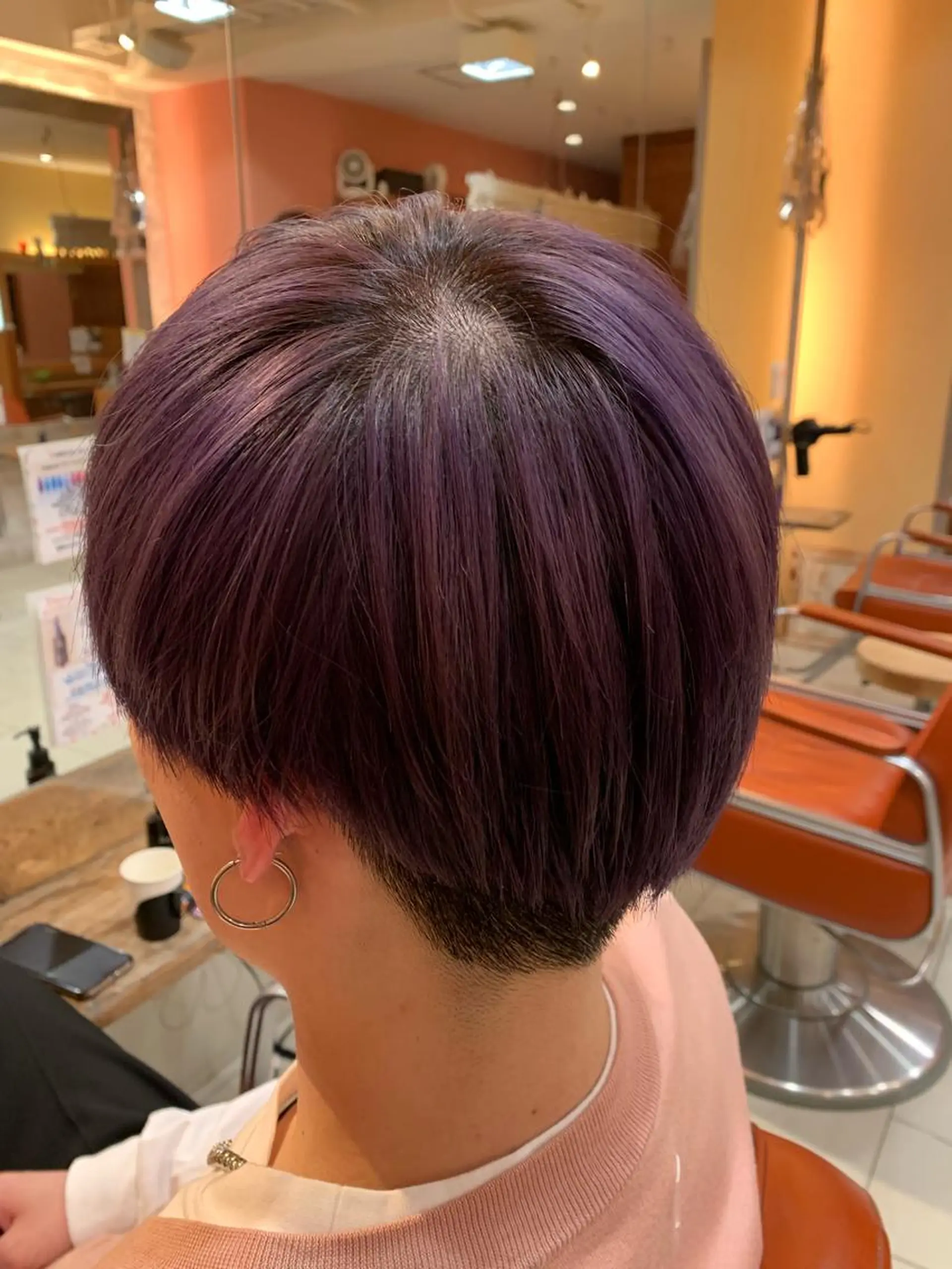 ショート カラー 若林 良のヘアスタイル