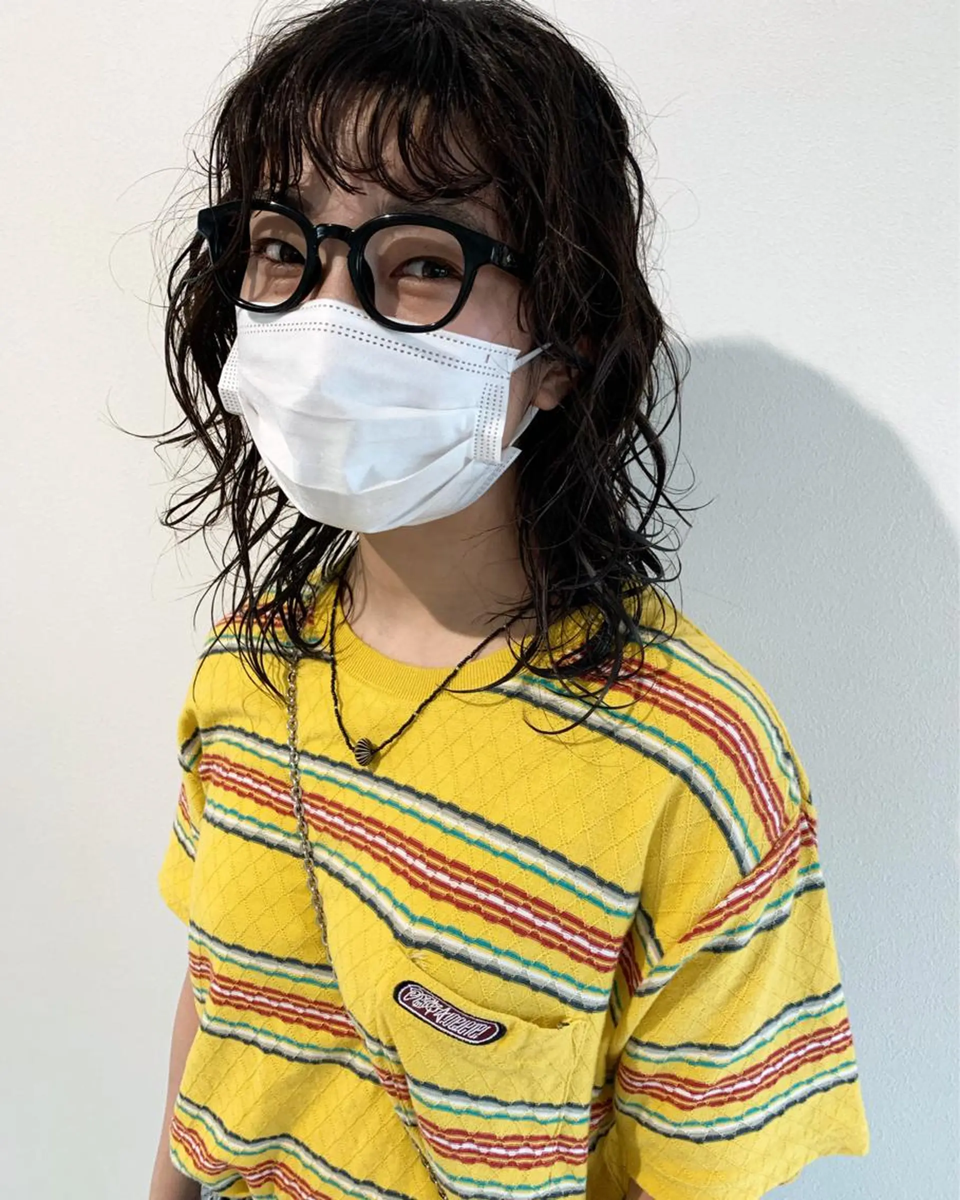 ミディアム パーマ カット パーマ ANY／SUE 千葉パーマのヘアスタイル