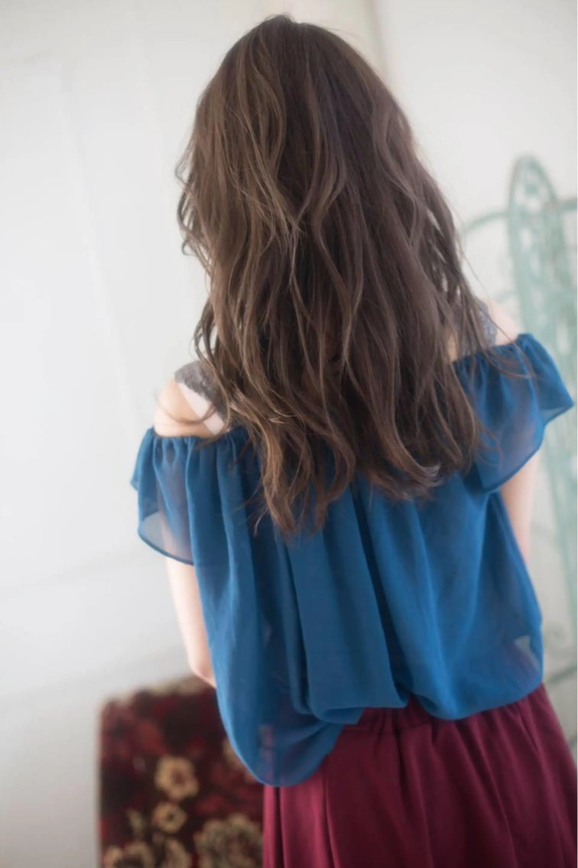 セミロング 🦋ミルクティーベー ジュ🦋mayukiのヘアスタイル