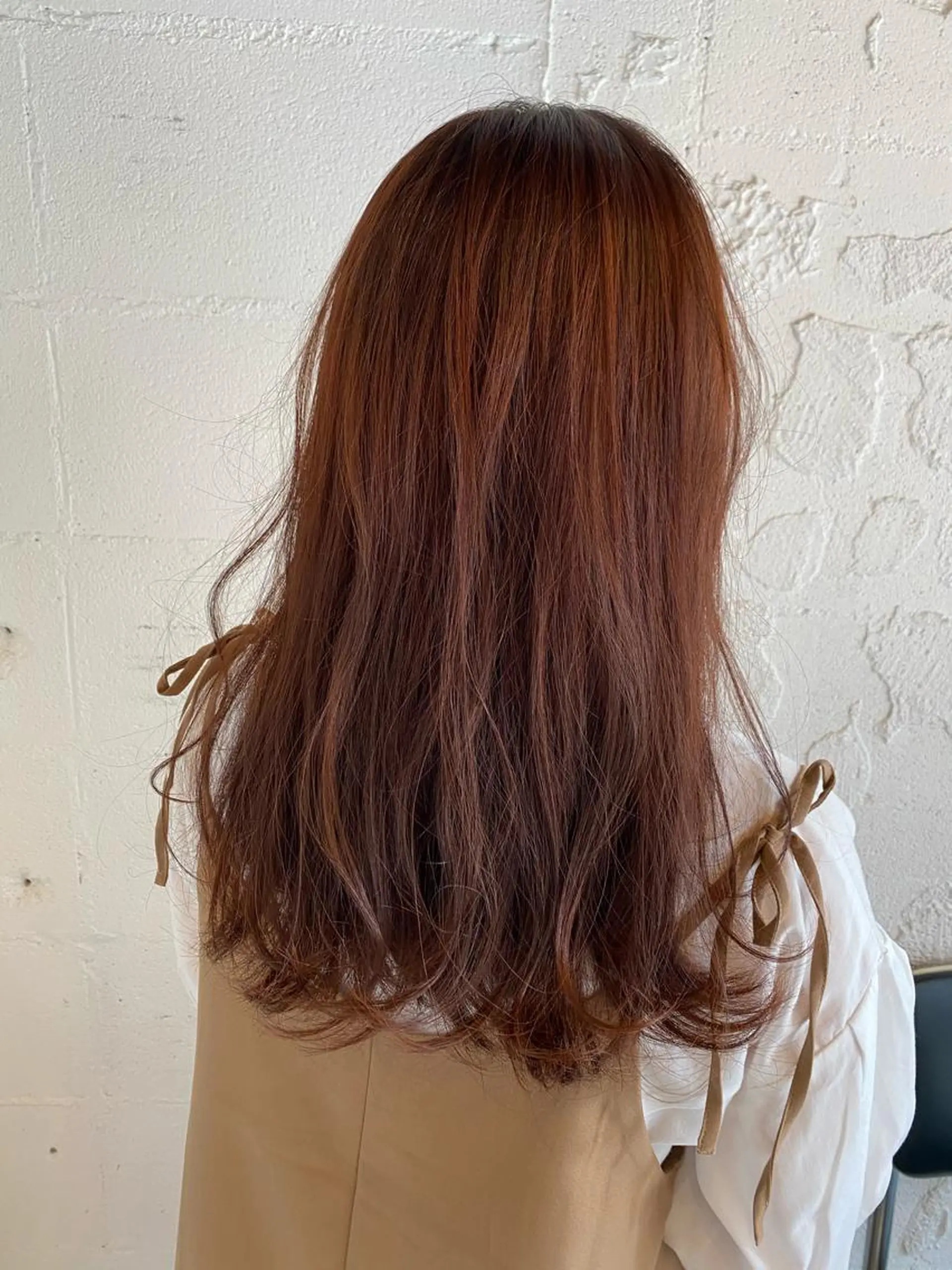 ロング カラー ヘアアレンジ satsuki 暖色・ブラウンカラーのヘアスタイル