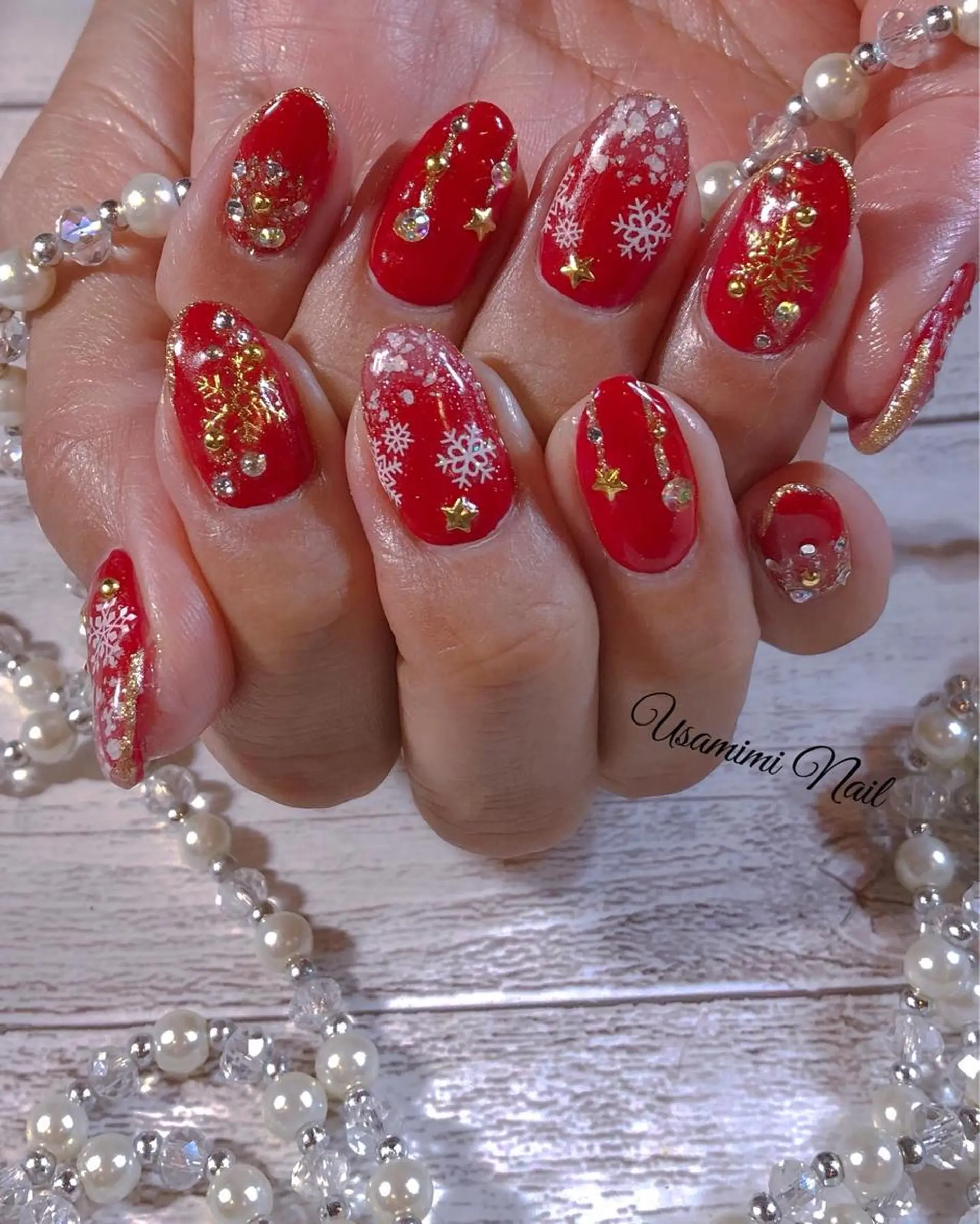 ネイル ハンドネイル USAMiMi 🐰💕のネイルデザイン