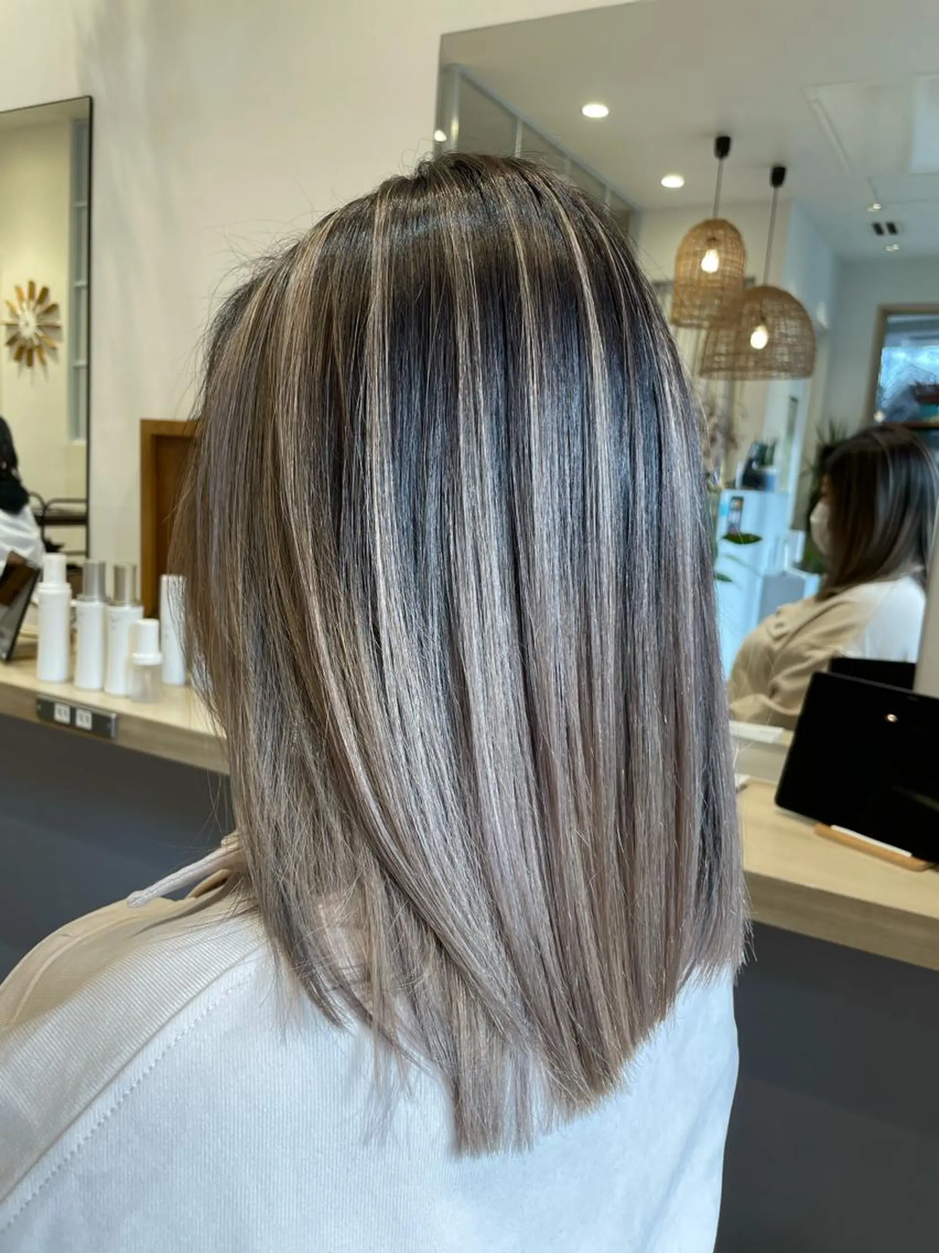 ミディアム カラー 【店長】大根 亮太のヘアスタイル