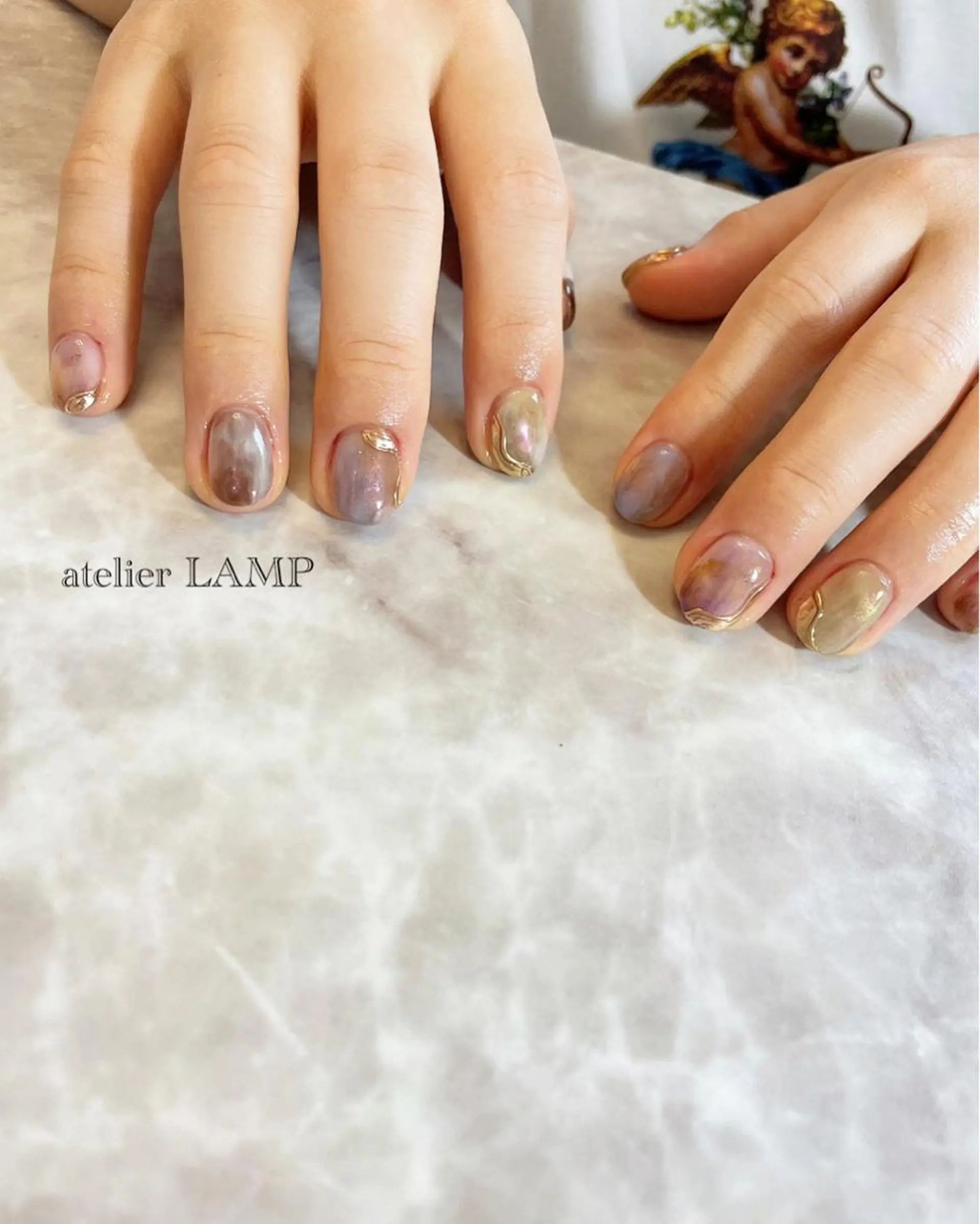 ネイル ニュアンスネイル NANA no artのネイルデザイン