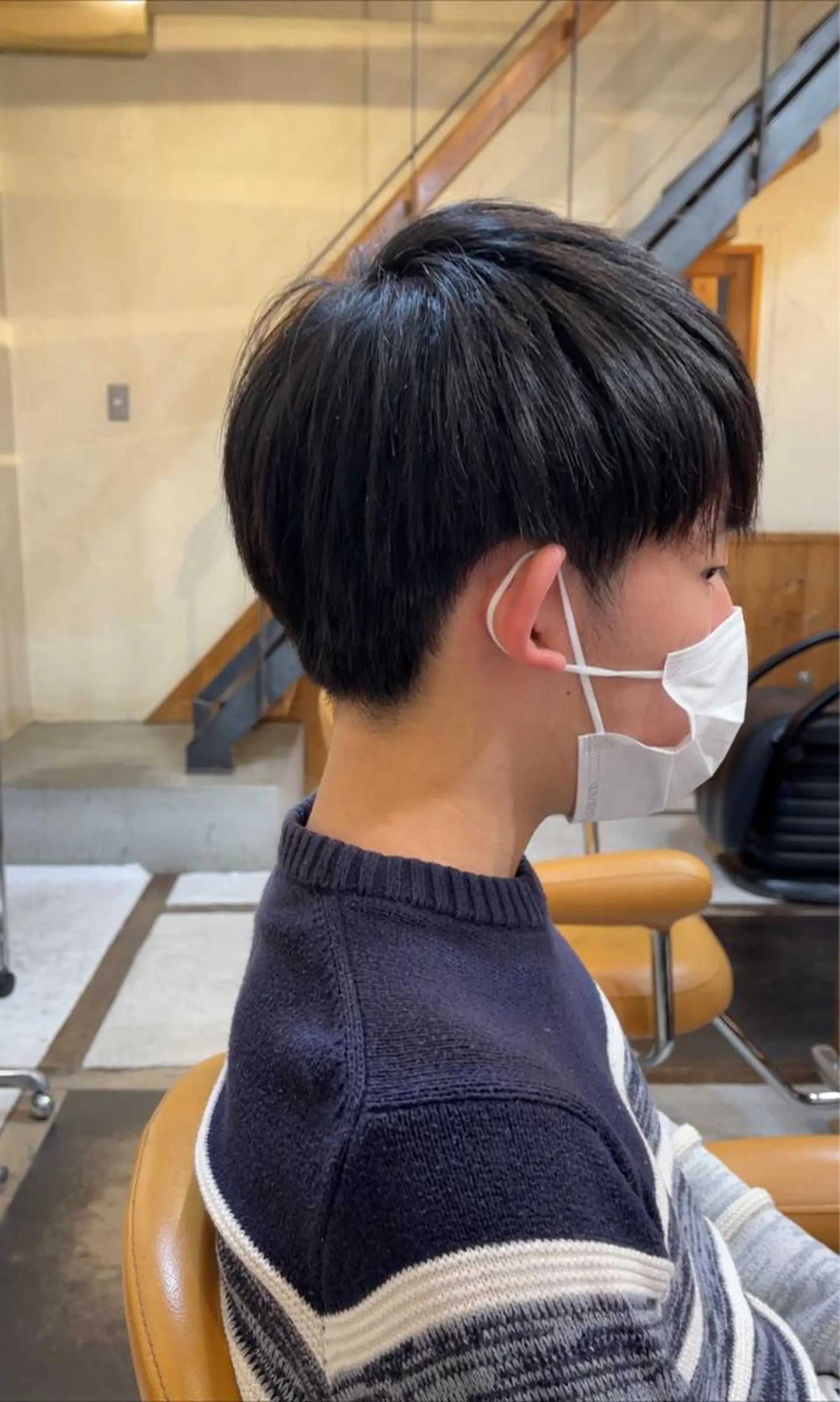 メンズ ツーブロック 女性理容師 さちのヘアスタイル