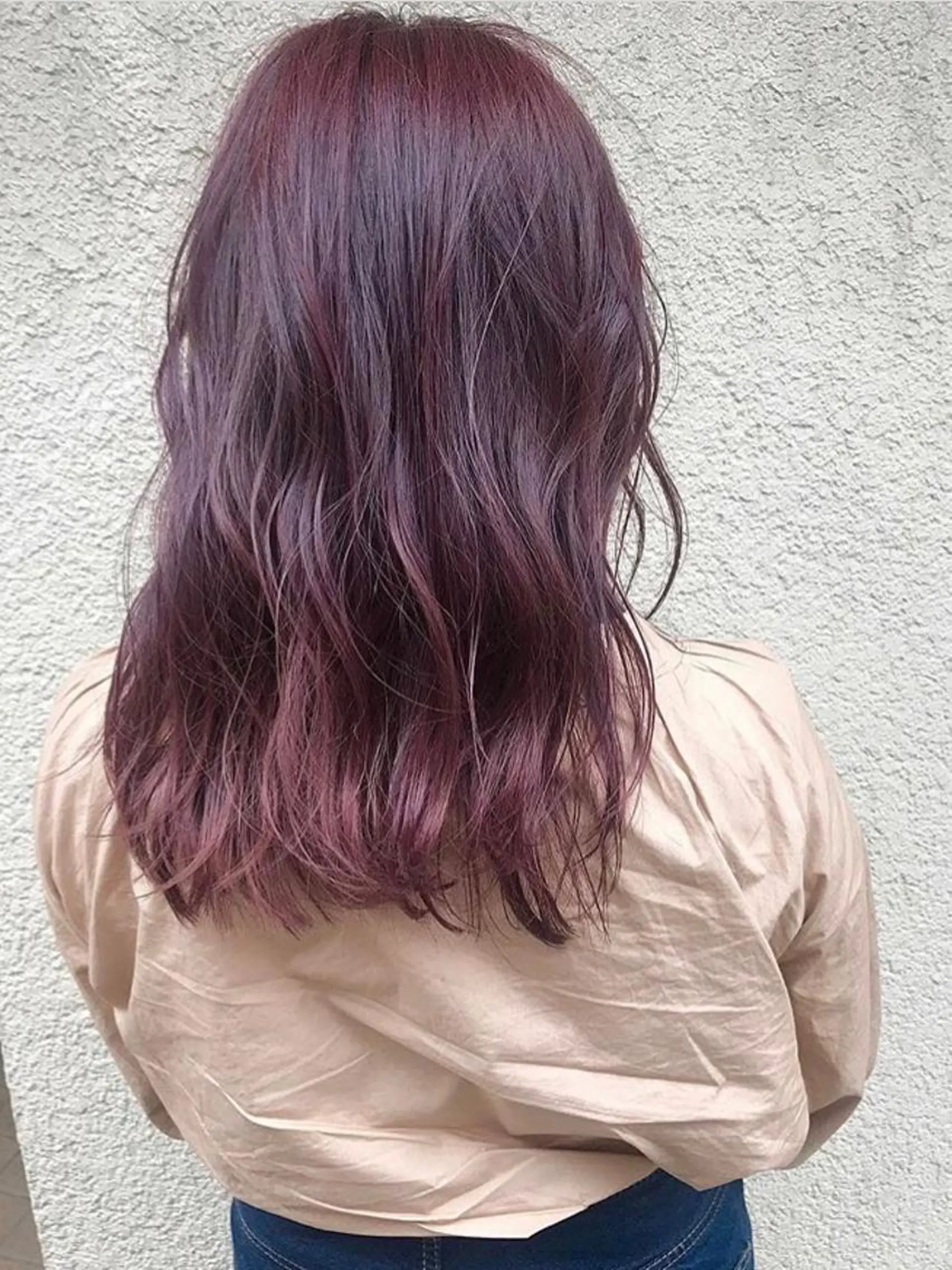 セミロング カラー 下北沢 soiのヘアスタイル