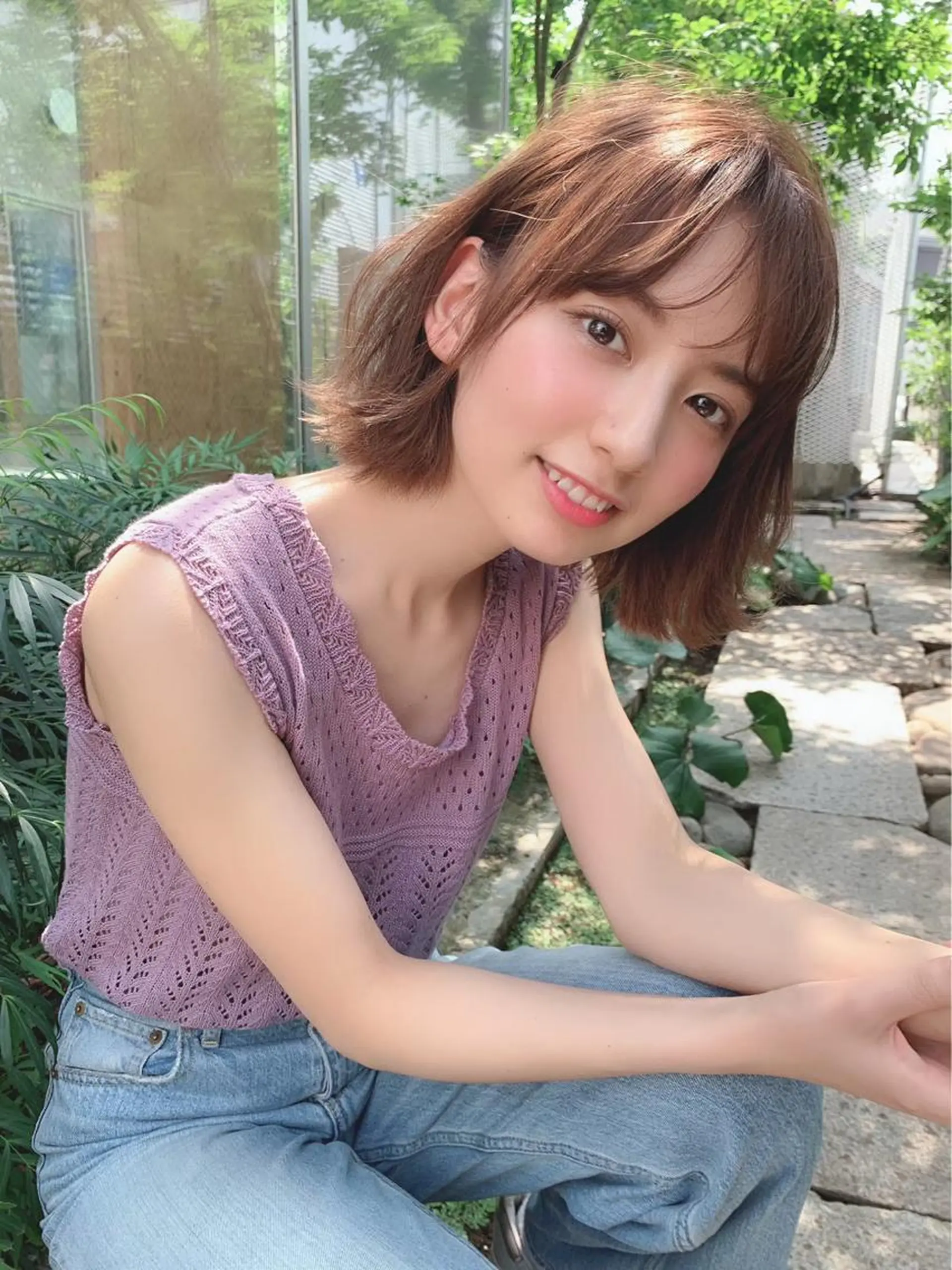 ショート カラー ブリーチなし暖色 💗AKARI💗のヘアスタイル