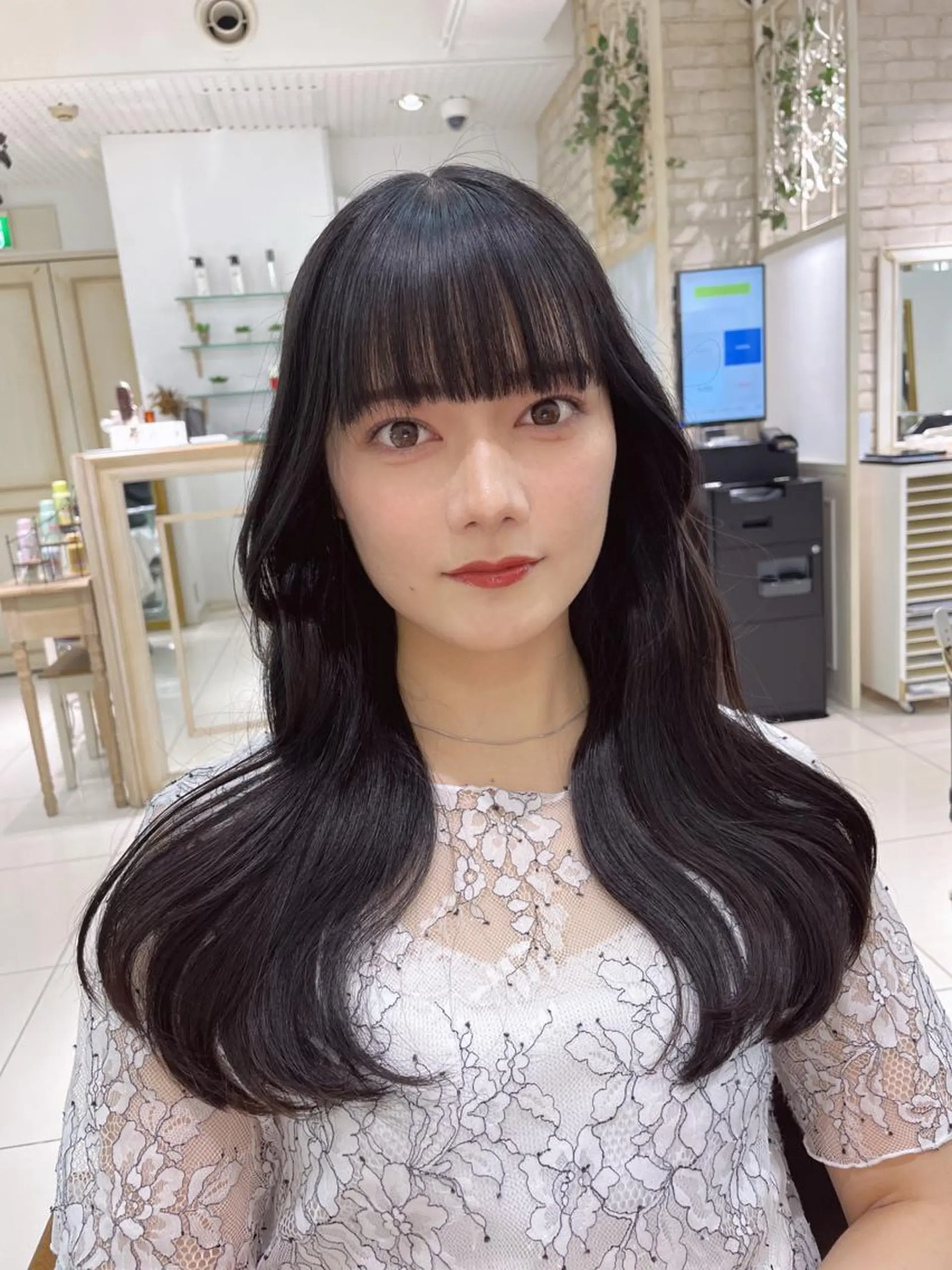 ロング 韓国風ヘア ‎Lby home 🪽mikuのヘアスタイル