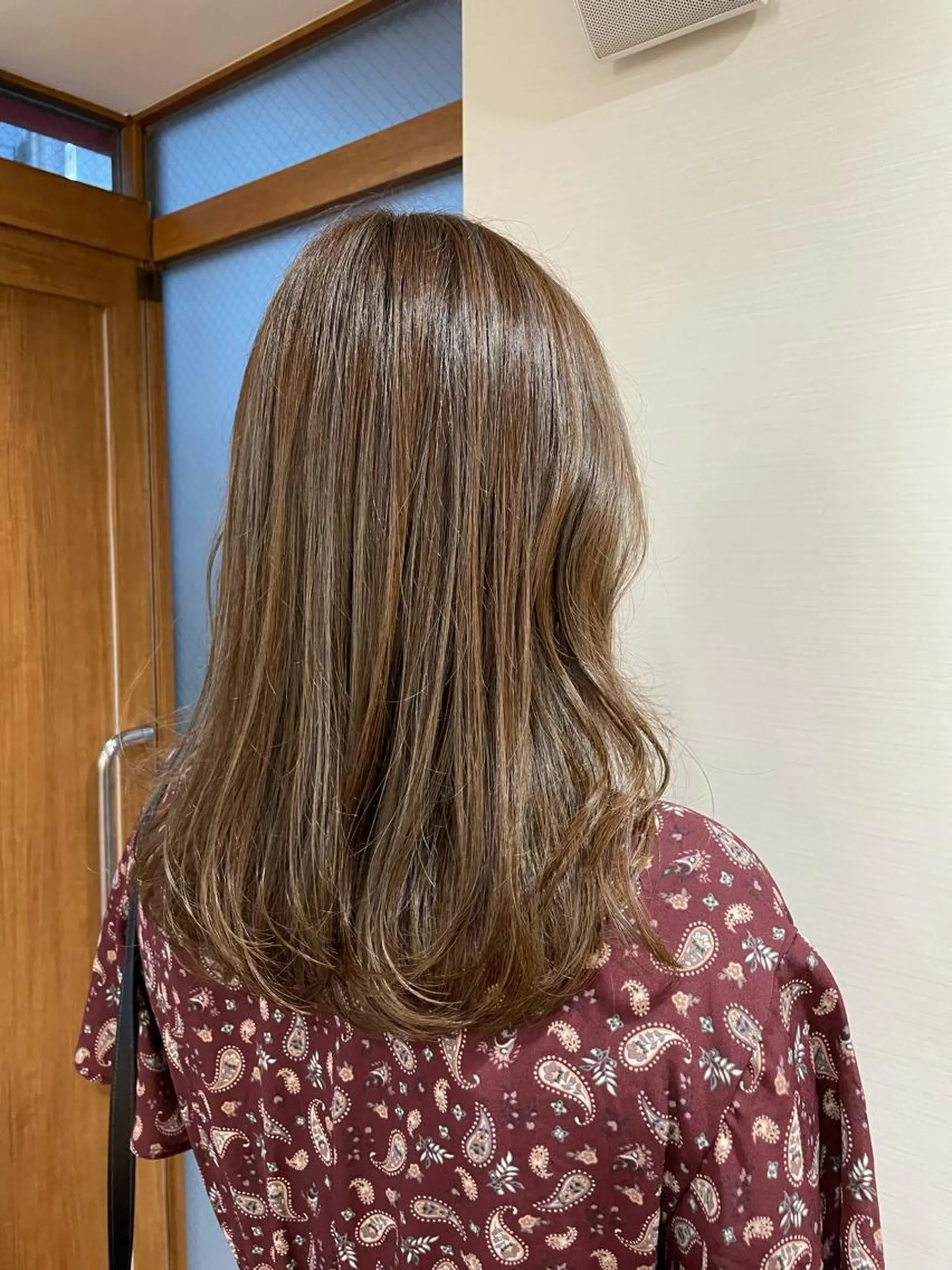 ロング カラー ハイライトカラー ハイライト ﾅﾁｭﾗﾙ艶ｶﾗｰ 戸田めぐみのヘアスタイル