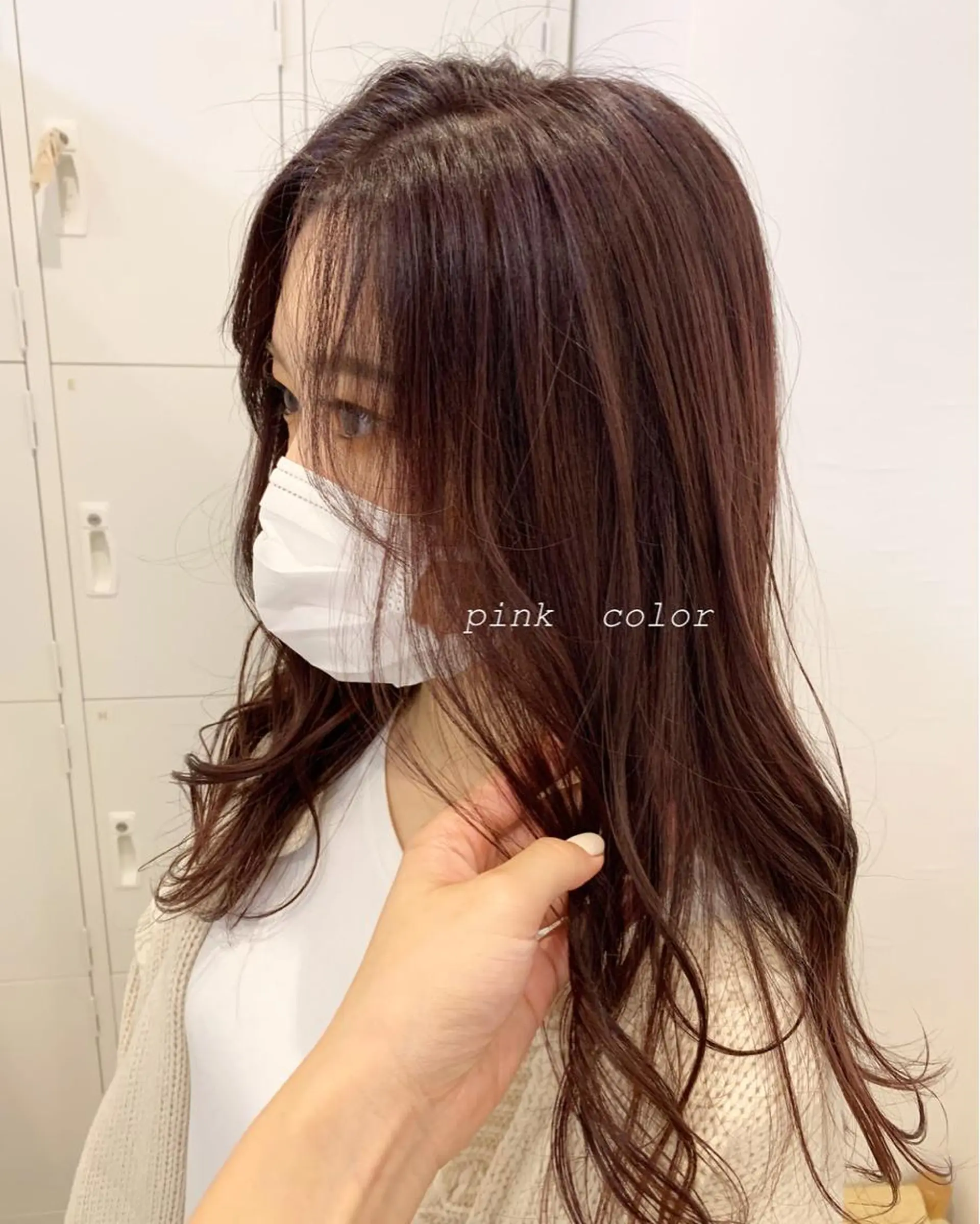 ロング カラー ロング 佐藤 永夏のヘアスタイル