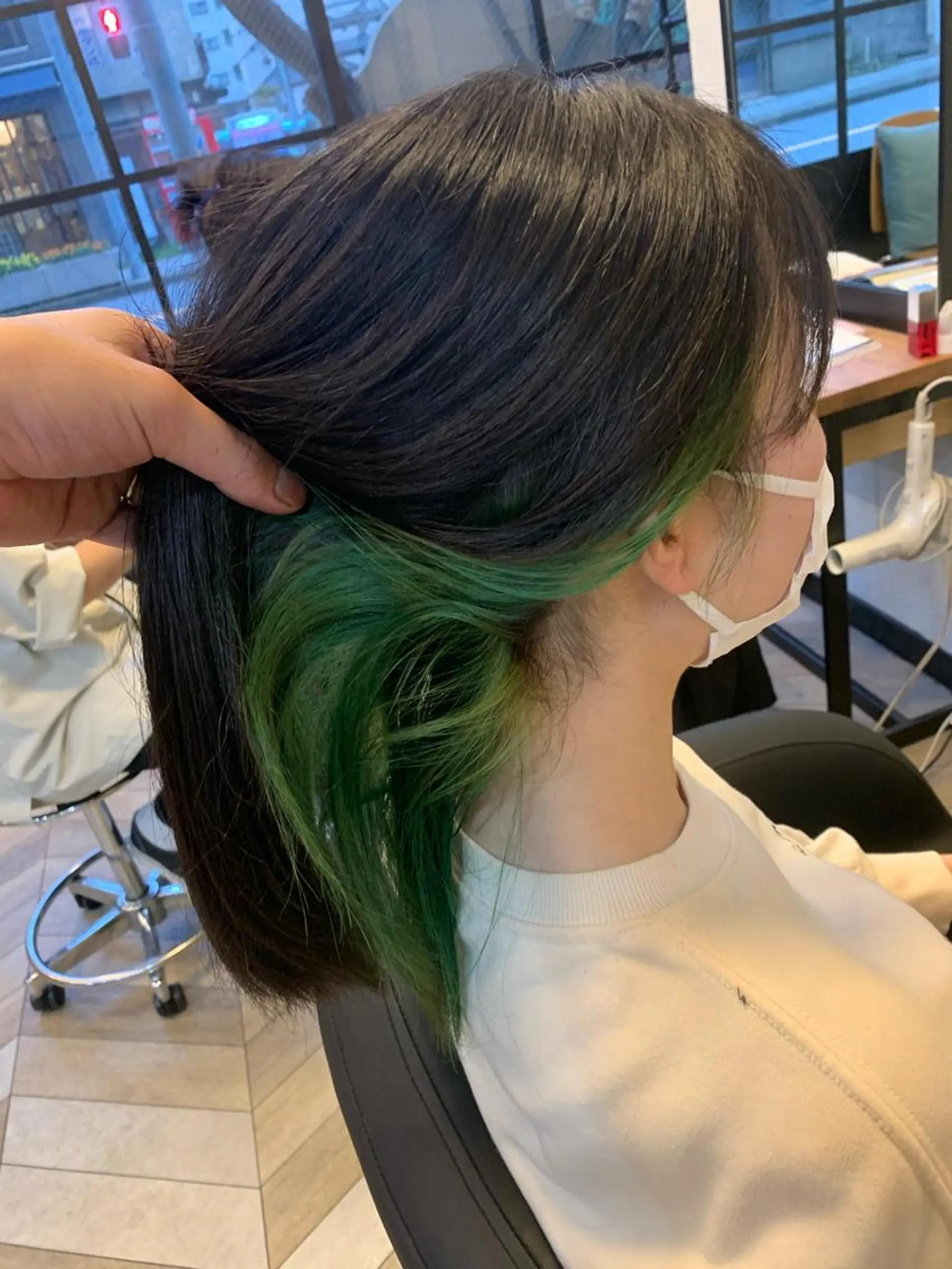 セミロング est hair Ameri 松戸西口店所属・est  店長 ✂︎高橋✂︎のヘアスタイル