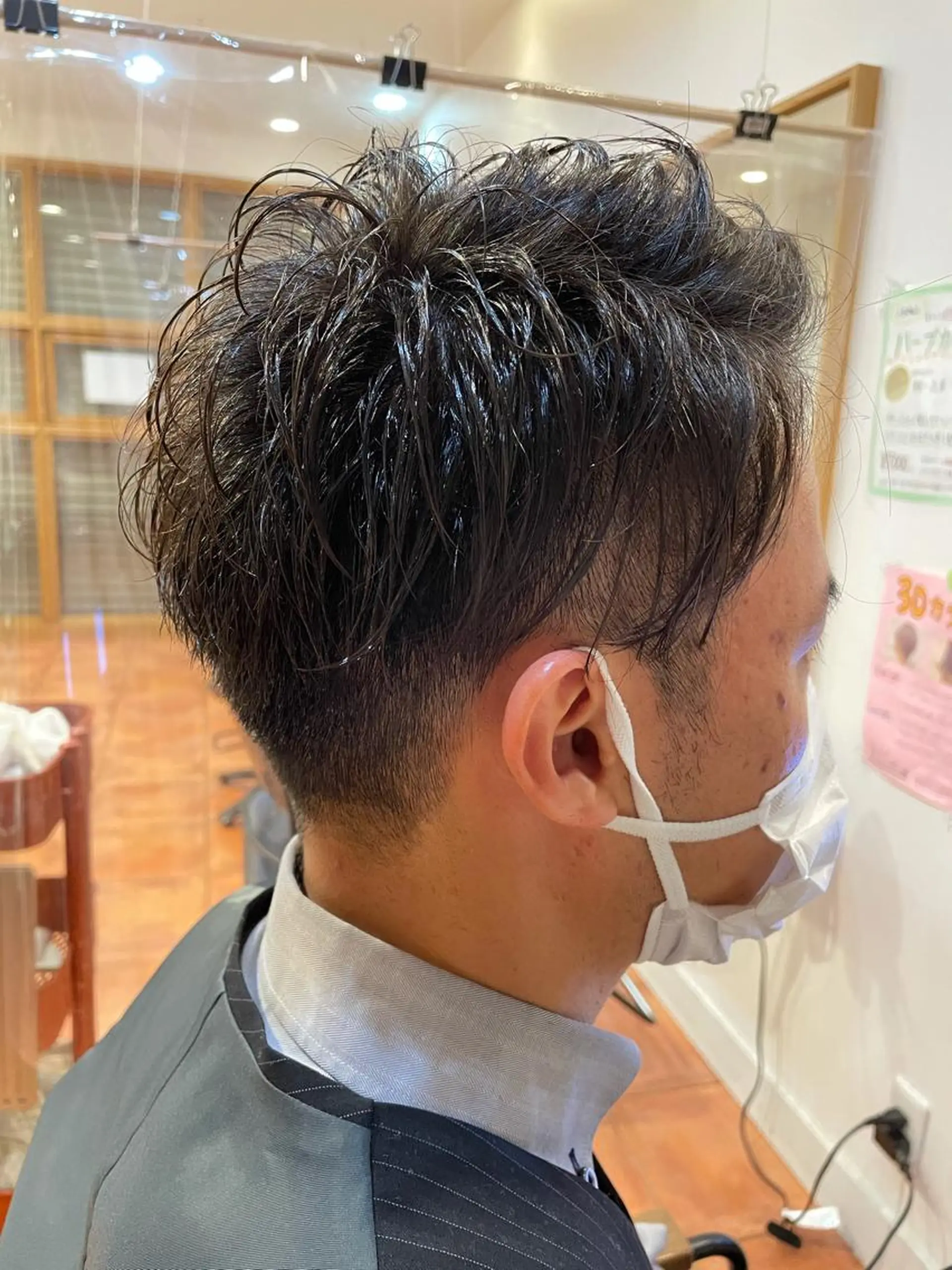 メンズ 美髪ストレート/ メンズヘア/中田海斗のヘアスタイル