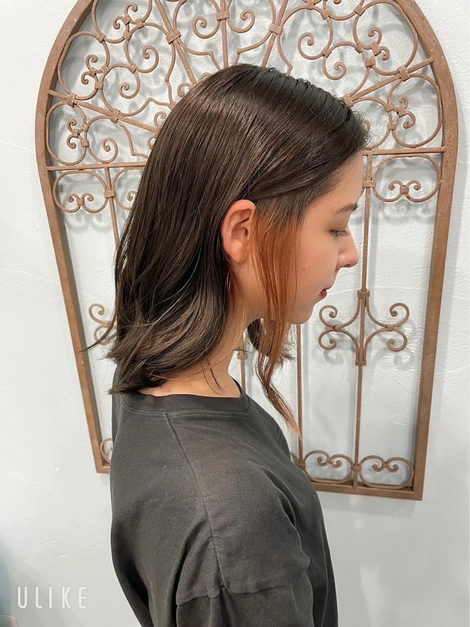 ミディアム カラー パーマ ヘアカラー トリートメント ヘアセット 柔らかカラー/ レイヤーYUTO🧋のヘアスタイル