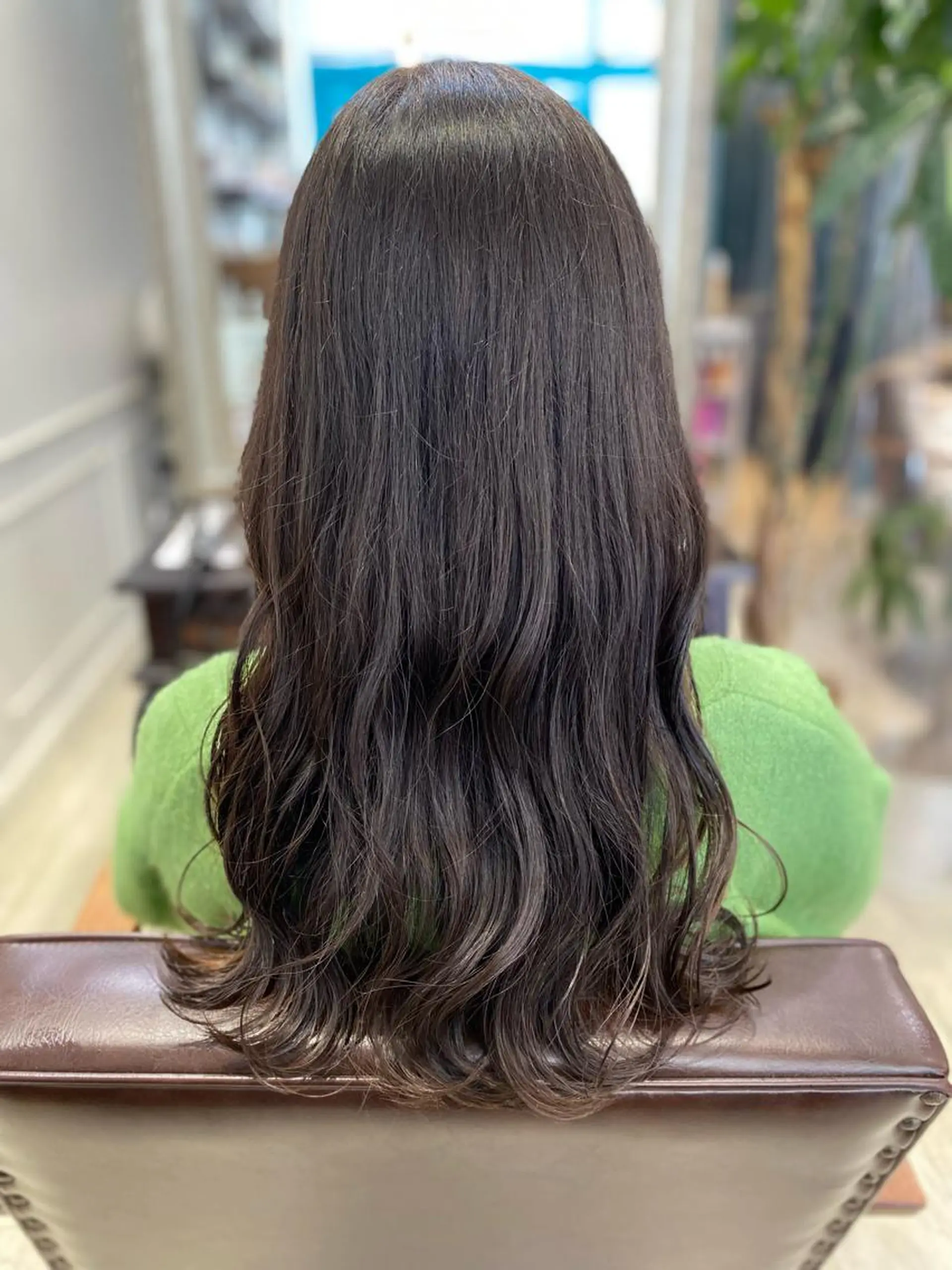 ロング カラー カット ヘアカラー 福田 里央のヘアスタイル