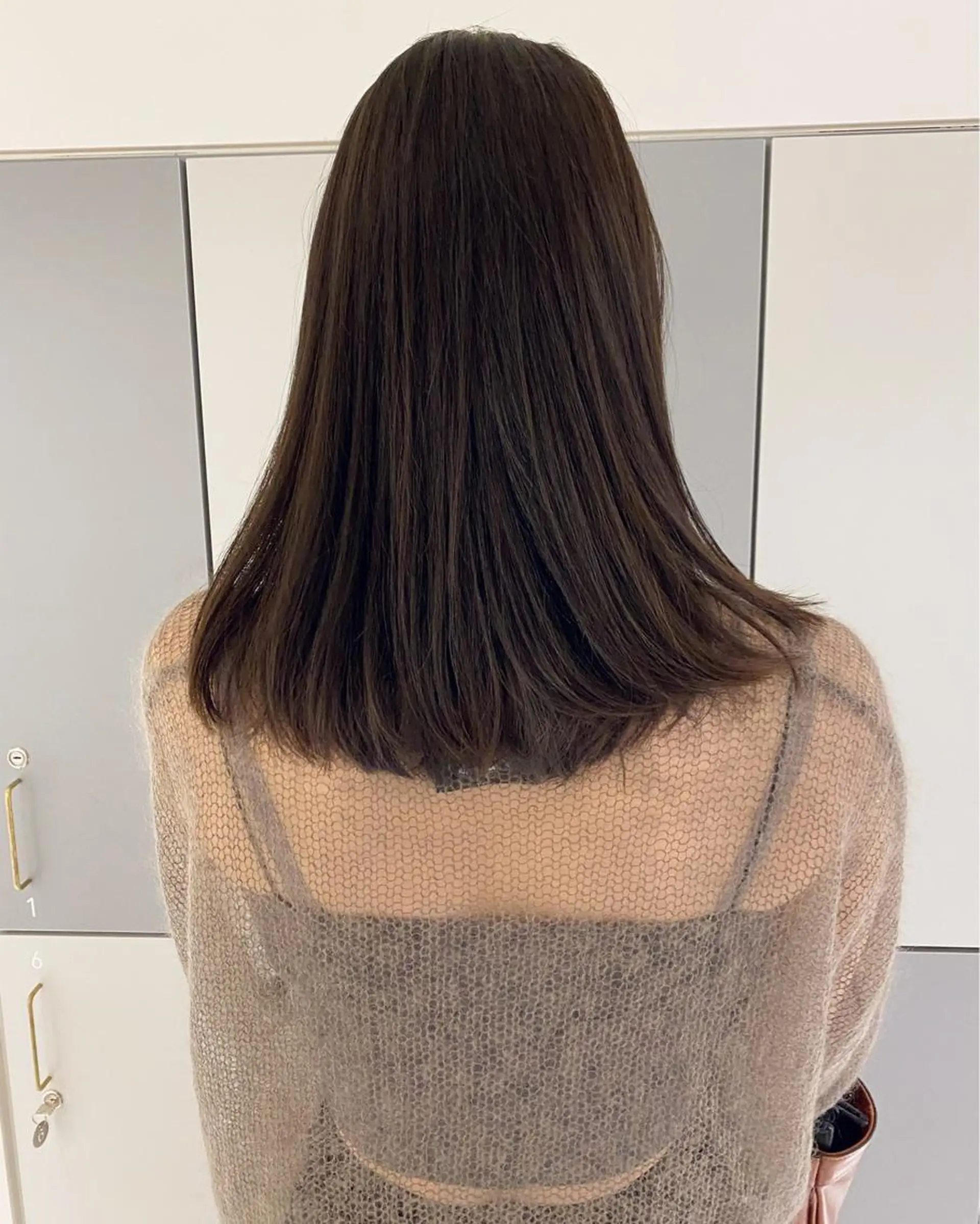 ミディアム カラー カット ヘアカラー トリートメント LOVESTOIKE 堂本のヘアスタイル