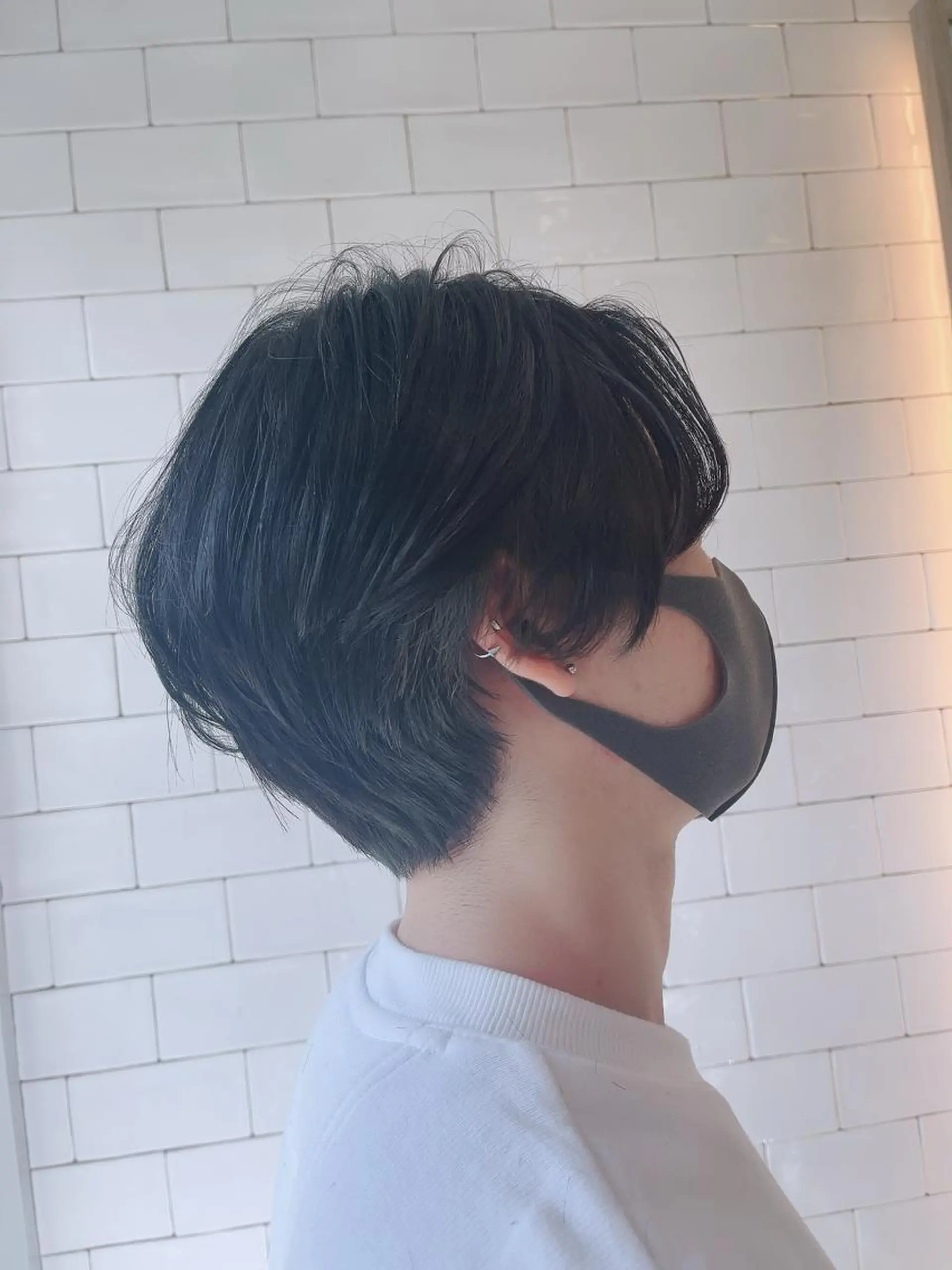 カラー メンズ カット ヘアカラー &chaLme   心斎橋所属・emi/髪質改善/ 韓国風/艶カラーのヘアスタイル