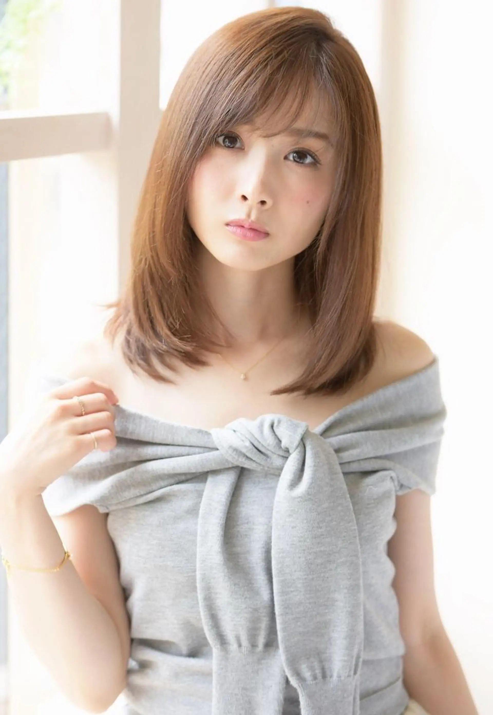 ミディアム カット トリートメント マーブル東京 三軒茶屋 美容室のヘアスタイル