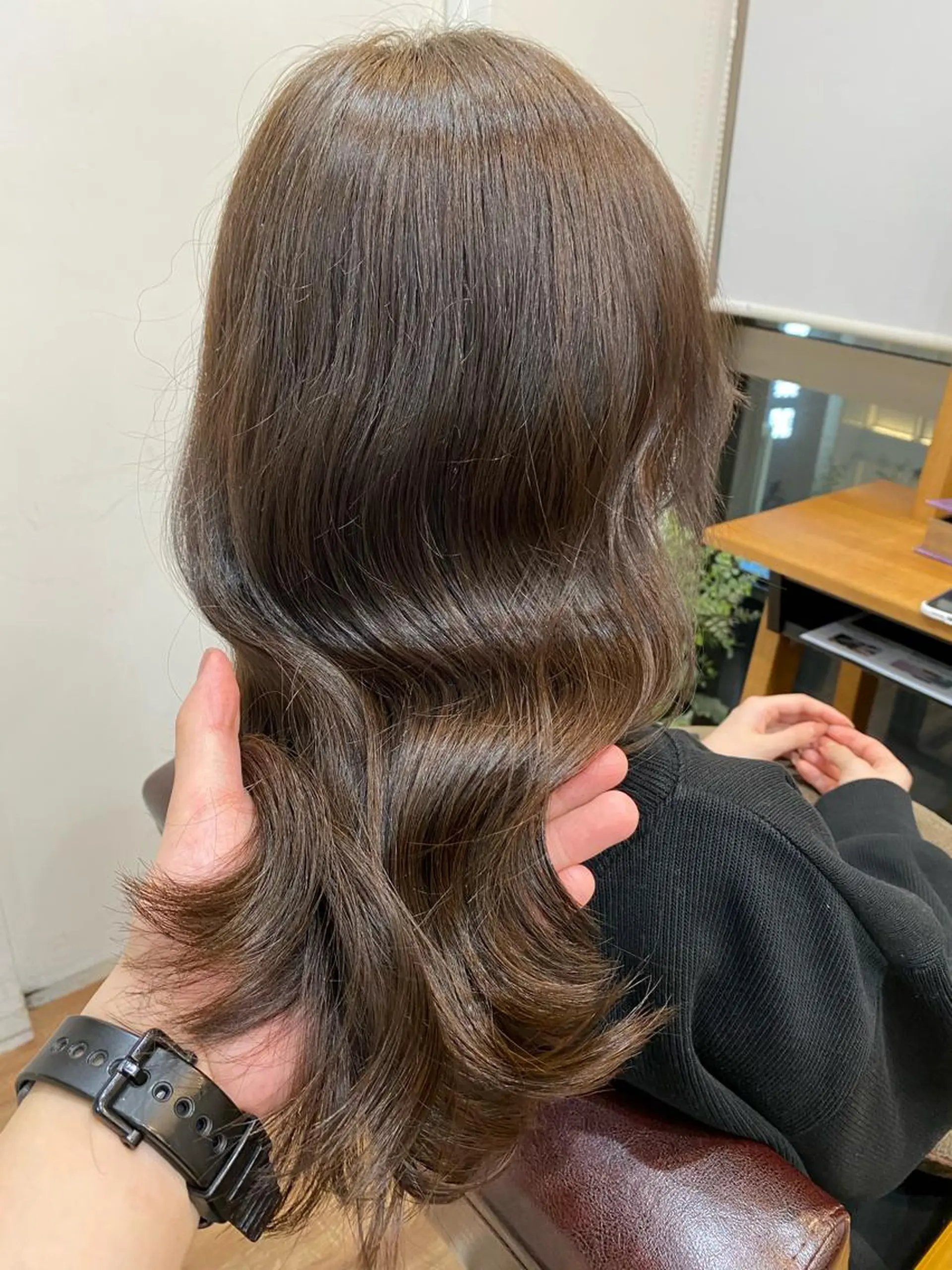 セミロング カラー 癖毛&ダメージ改善 カット/soyaのヘアスタイル