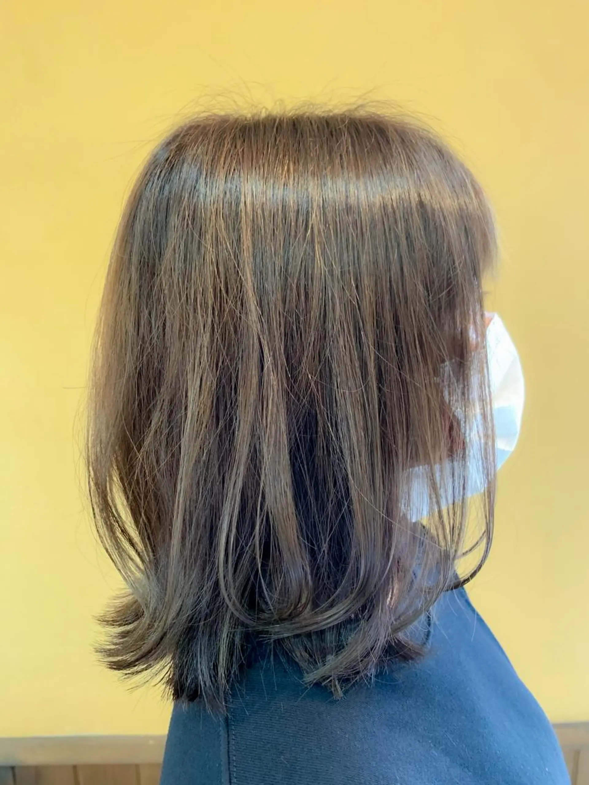 ミディアム カラー 縮毛矯正/髪質改善 飯田公祐のヘアスタイル