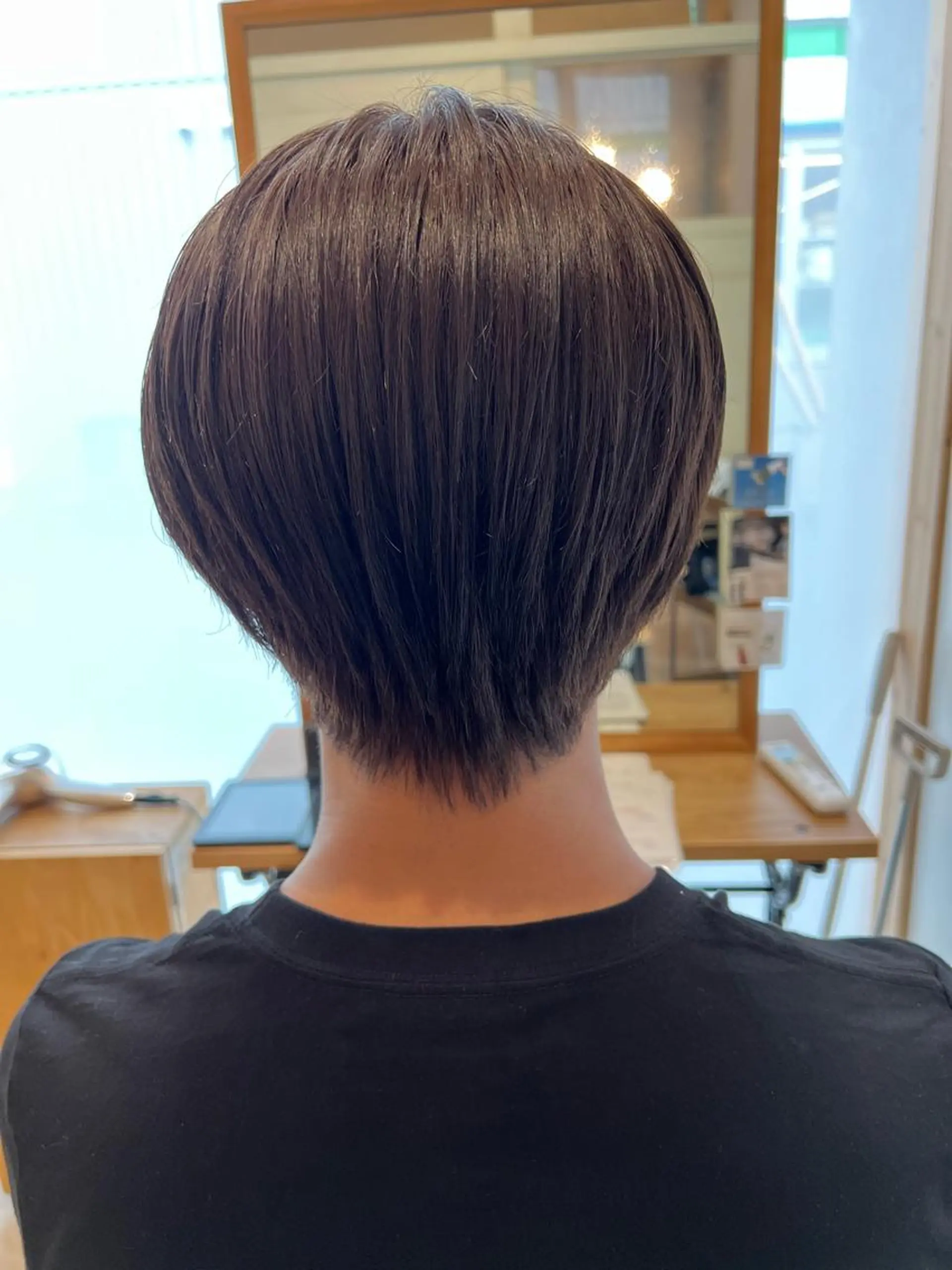 ショート カラー ヘアアレンジ ハンサムショート ベージュカラー 透明感カラー ショートヘア emu所属・🌈髪質改善・美髪矯 正・平野瀬乃🌈のヘアスタイル
