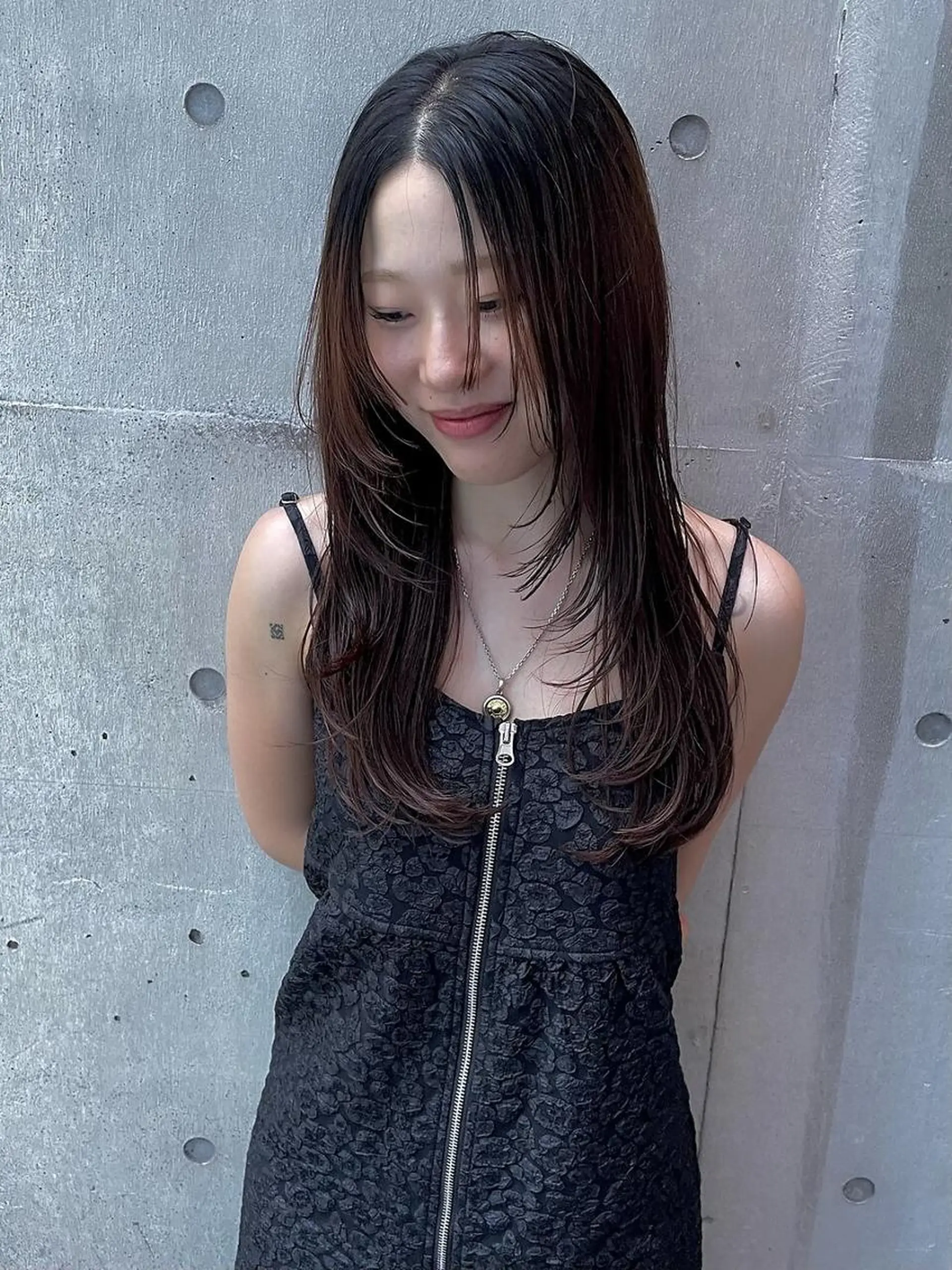 セミロング ボブ/レイヤー/ 御田村裕人のヘアスタイル