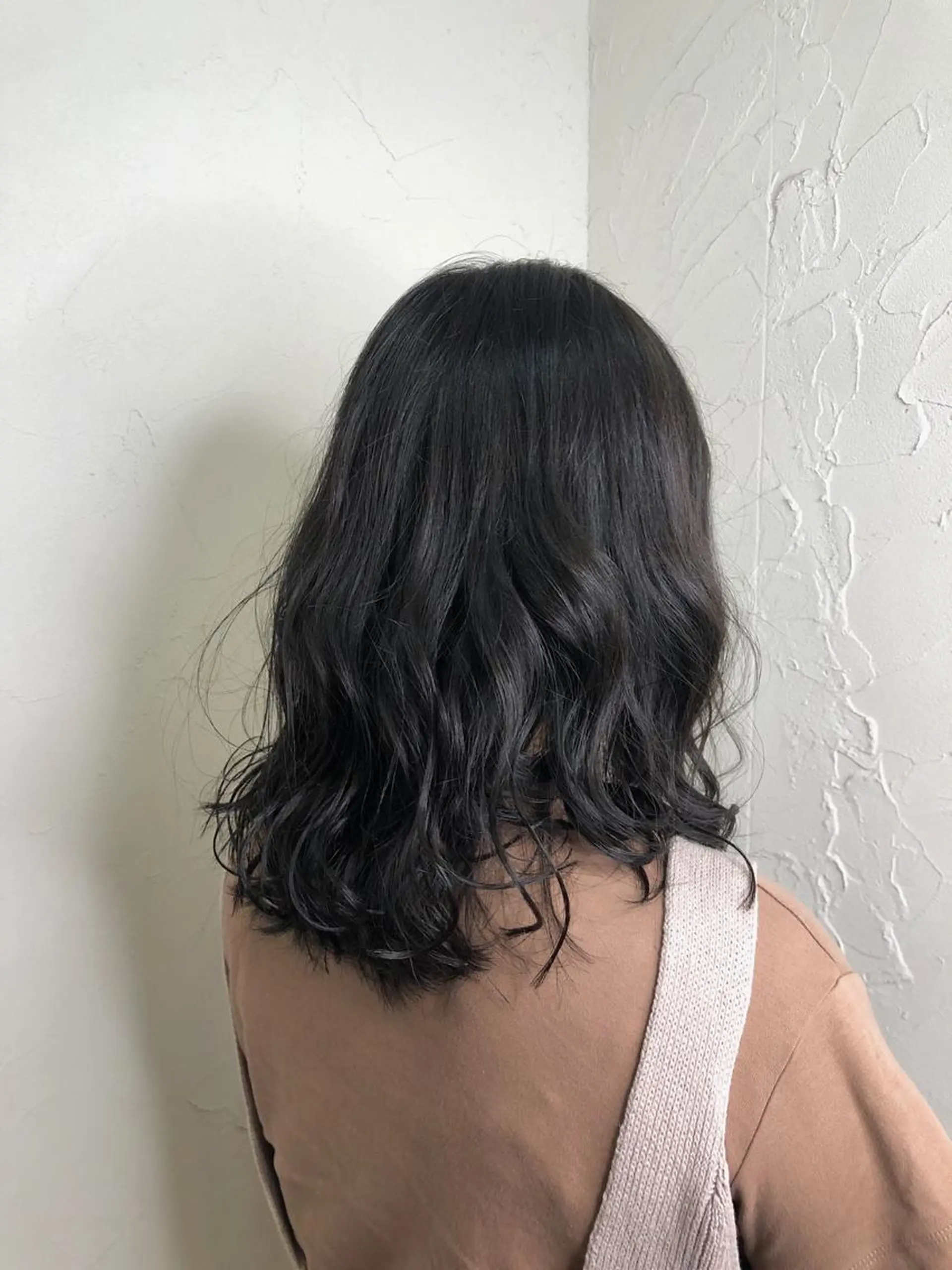 ミディアム カラー 久力琴音''透明感 カラー''アレンジのヘアスタイル