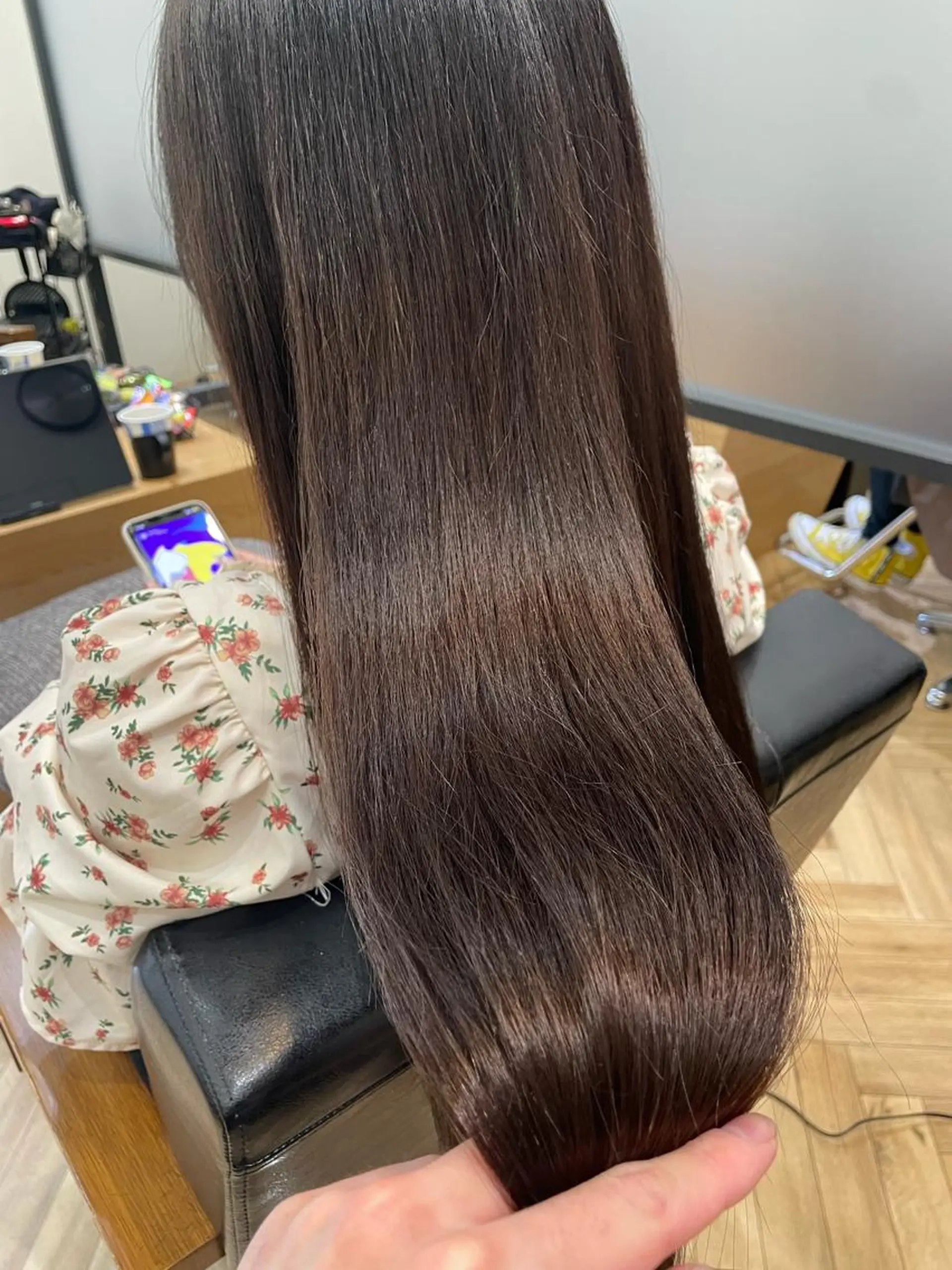 ロング カラー トリートメント 冨木 雄斗のヘアスタイル