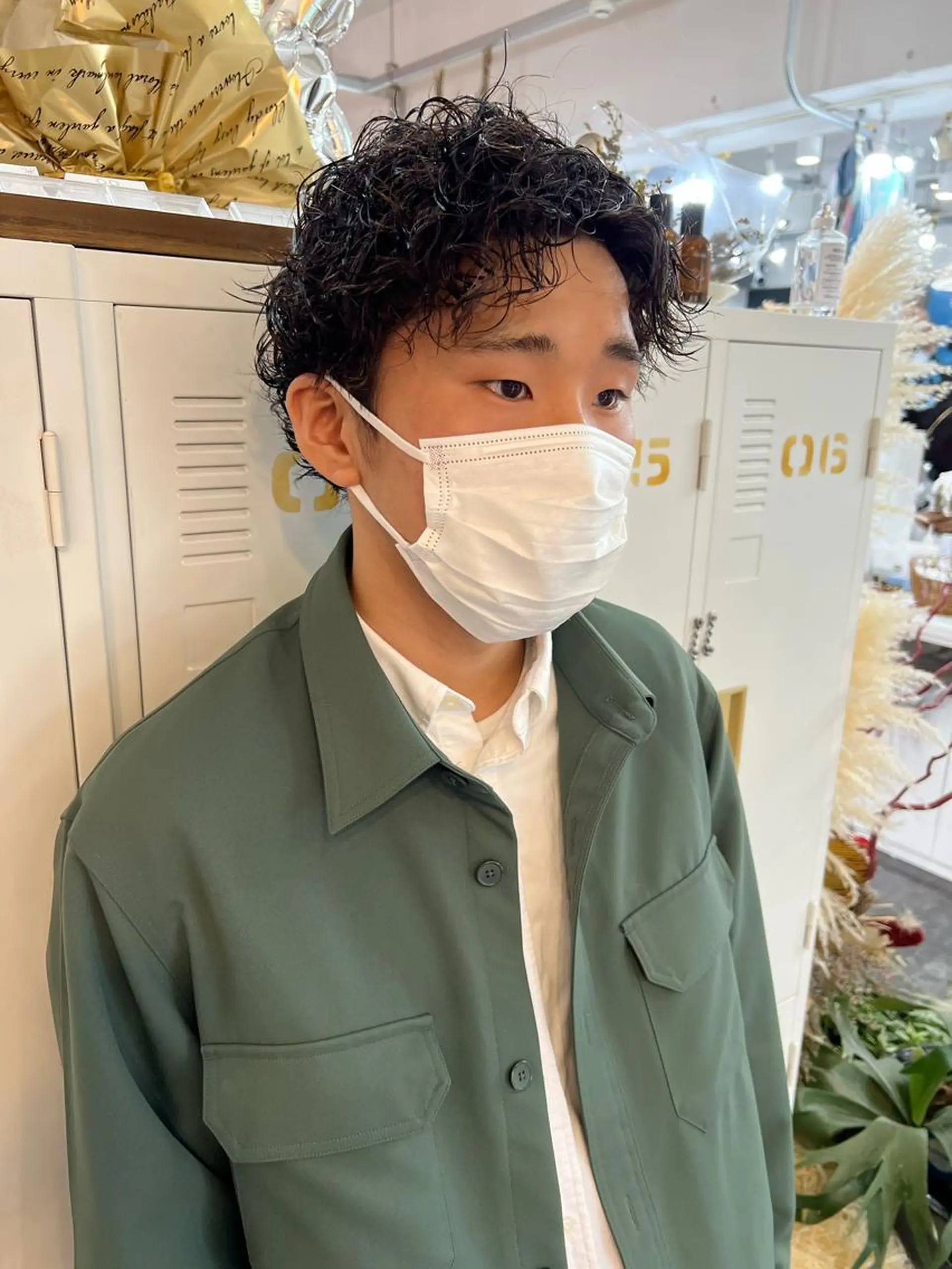 パーマ メンズ 刈り上げ LOMARLIE JURIAのヘアスタイル