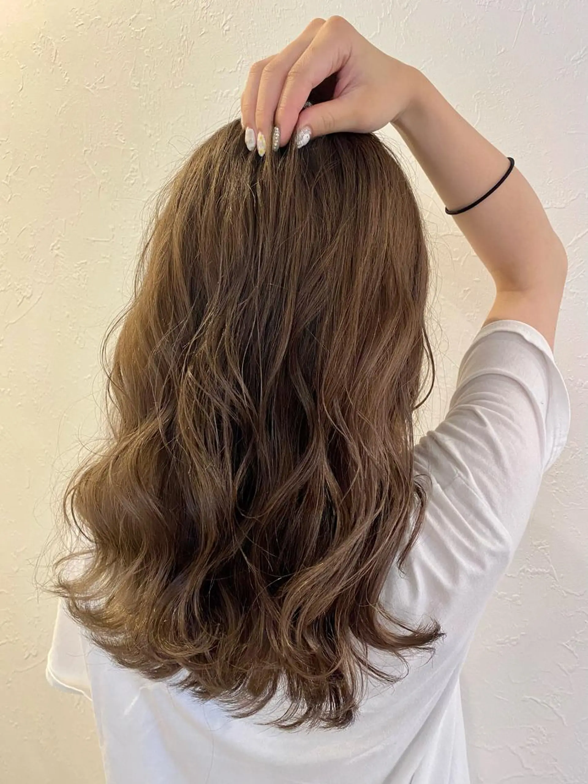 セミロング カラー パーマ m ā l o. マァロのヘアスタイル