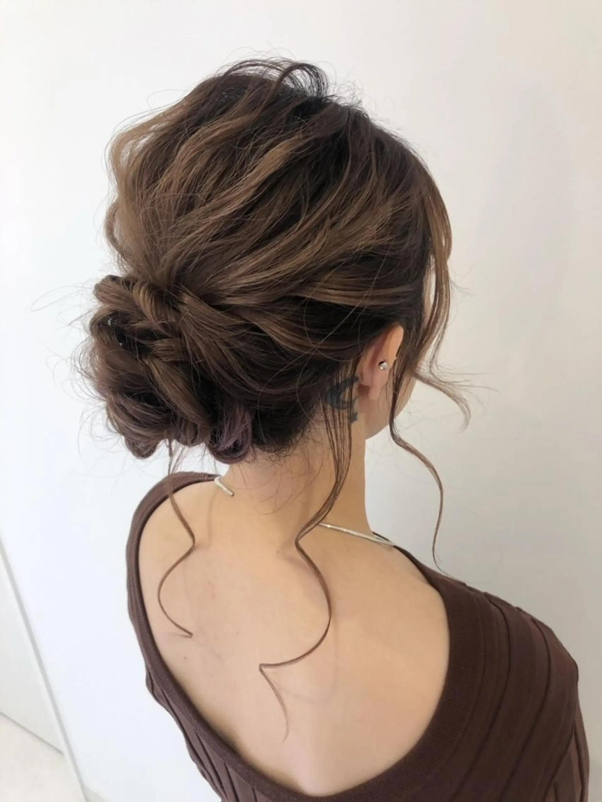 ヘアアレンジ おくれ毛 太田 昌芳のヘアスタイル