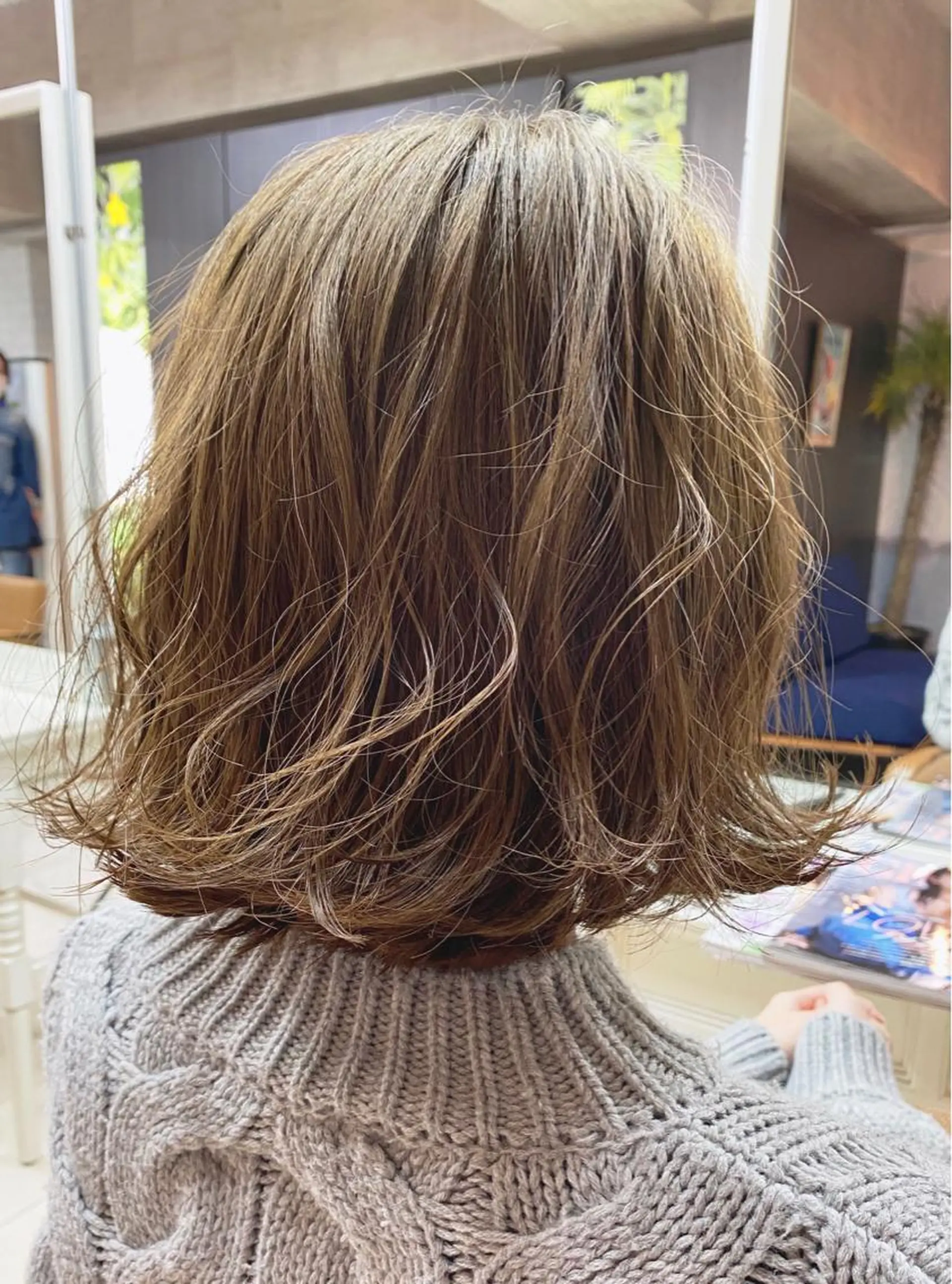 ミディアム カラー 🕶️佐藤 海李🐏のヘアスタイル