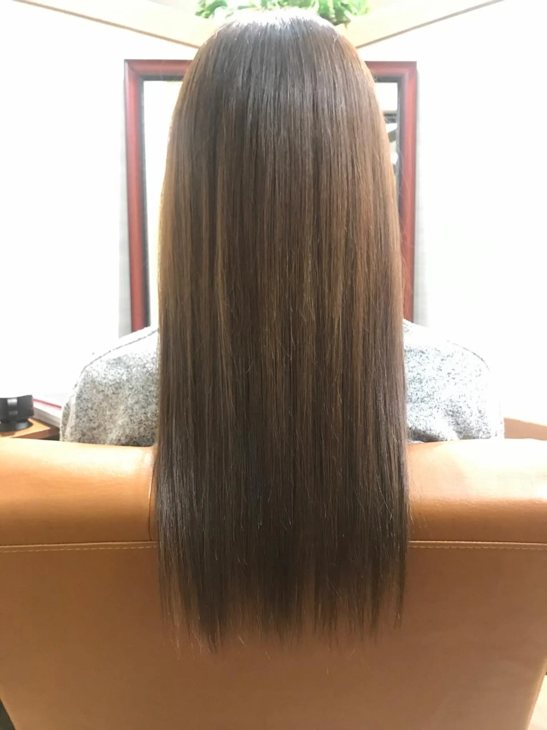 ロング 縮毛矯正 hair  life  creative  PLeve所属・片山 霞のヘアスタイル