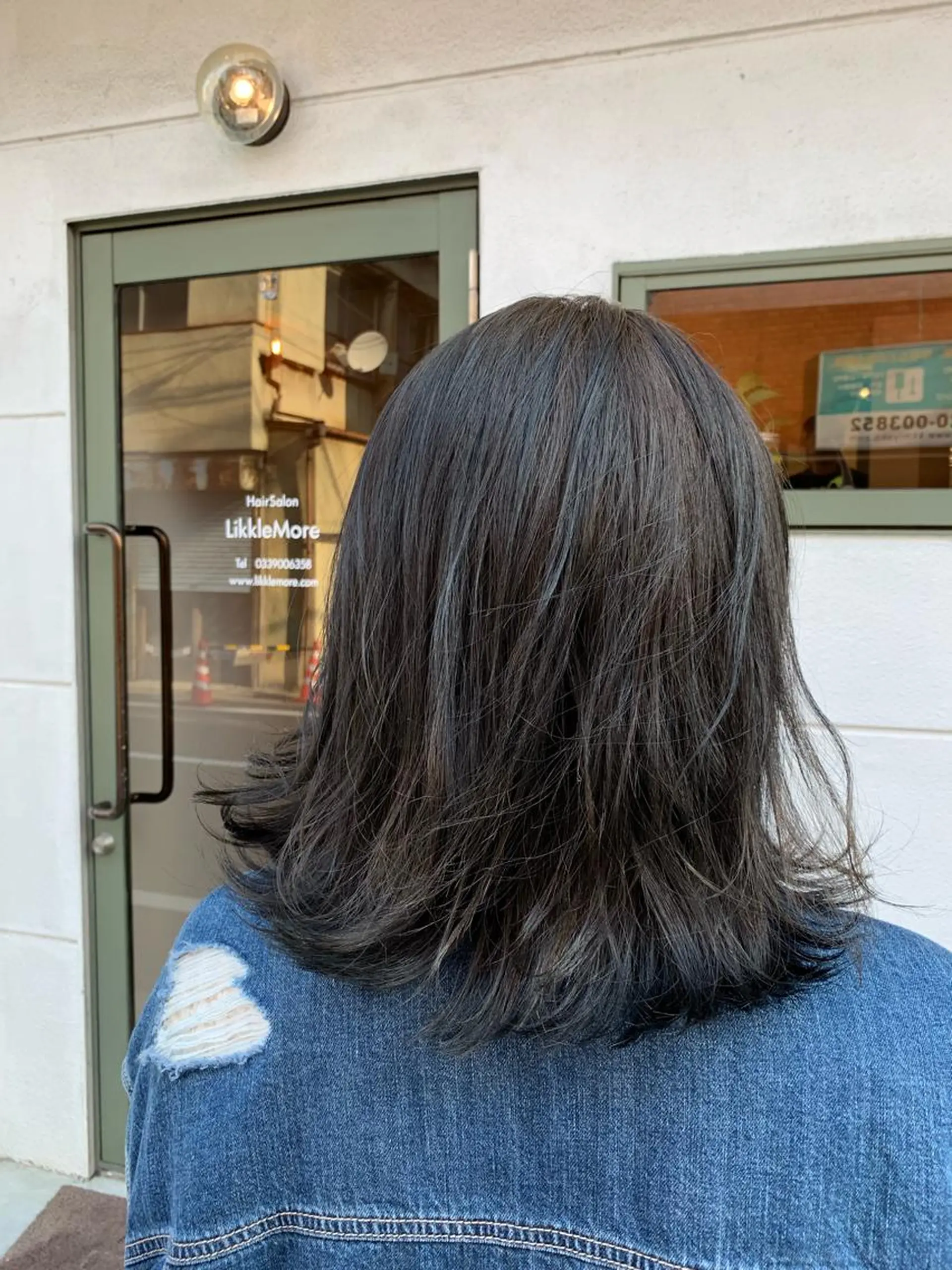 ミディアム カラー アッシュ ダークアッシュ ヘアカラー トリートメント Sachiko ❤︎Pressのヘアスタイル