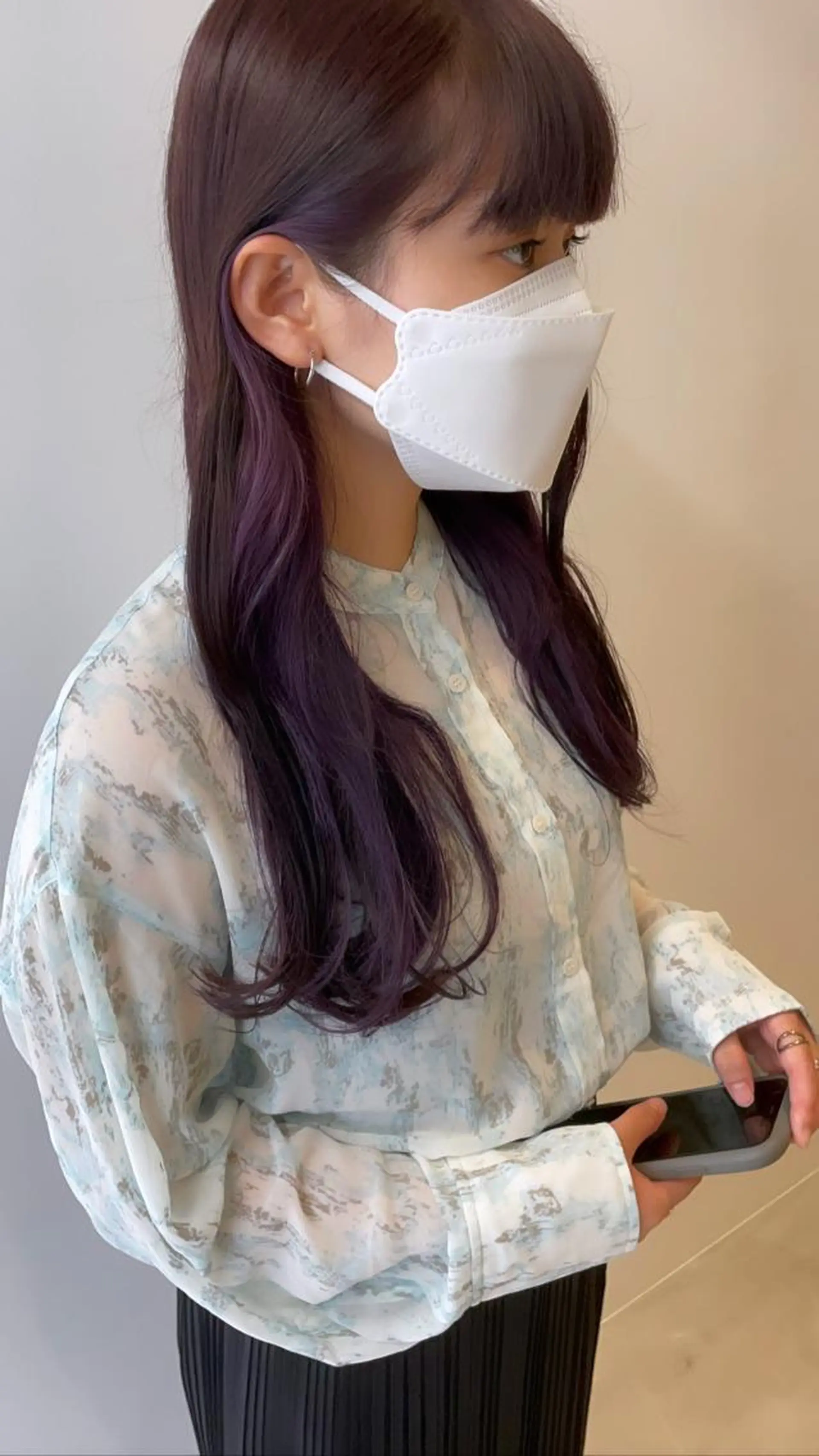 ロング カラー ivy所属・🦋うる艶透明感ヘア 今井達也のヘアスタイル