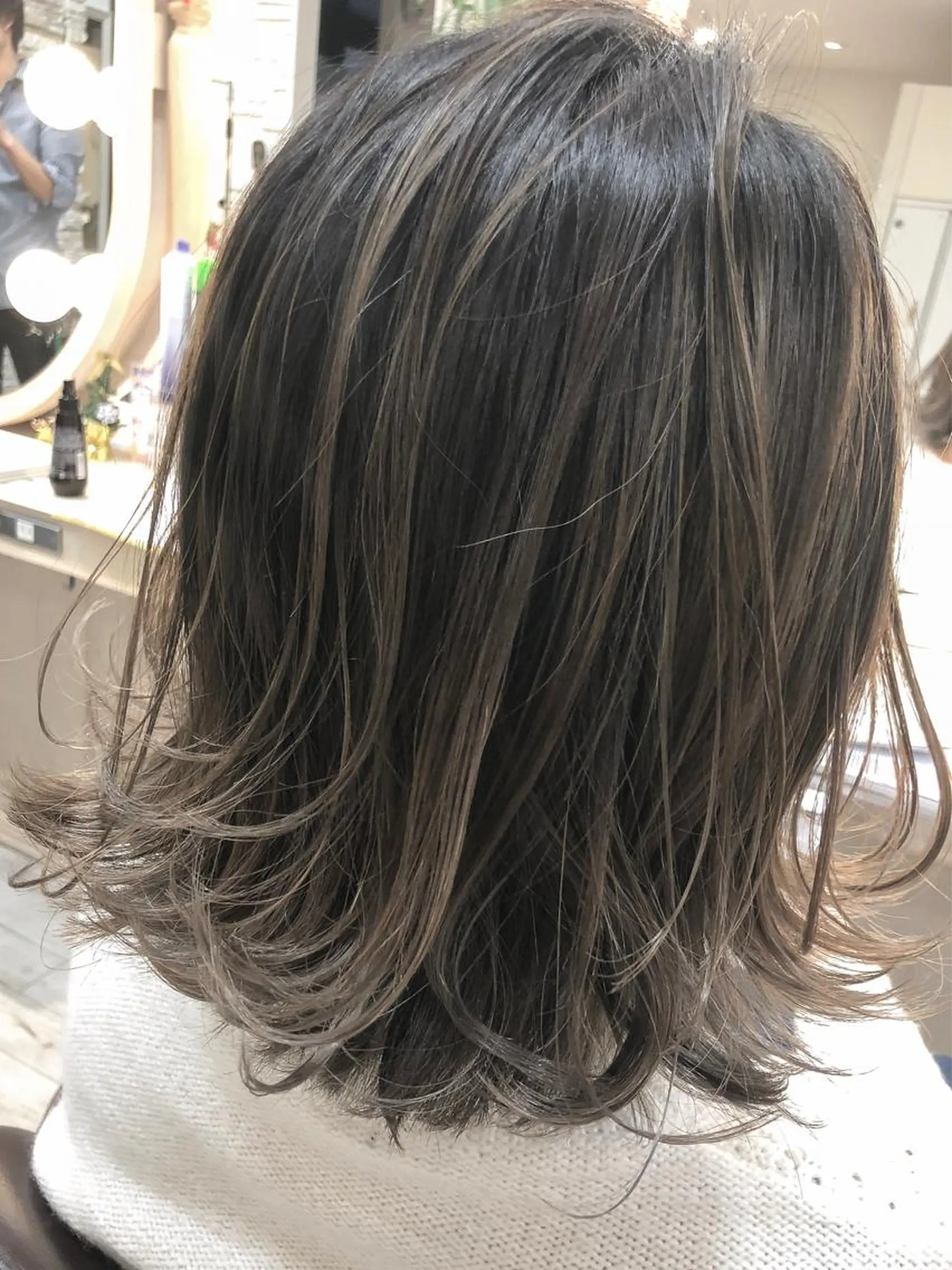 ミディアム カラー ヘアアレンジ アディクシーカラー ブリーチ ケアブリーチ 透明感カラー ダブルカラー 🌟イメチェン美容師 🌟清水 大輝のヘアスタイル